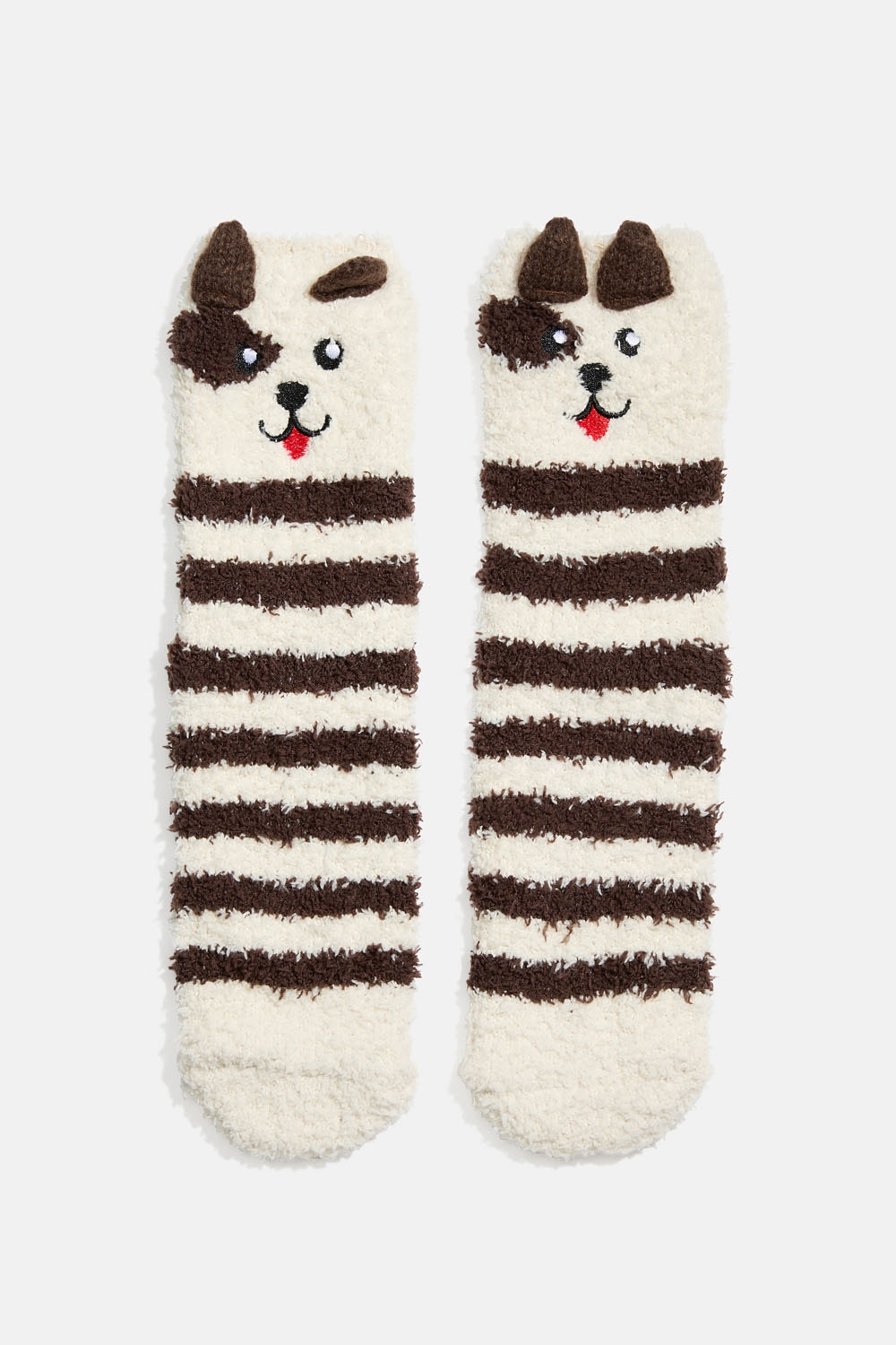 Pörröiset sukat, joissa on koristeena koira ryhmässä Store week / @ Glitter (109000328400)