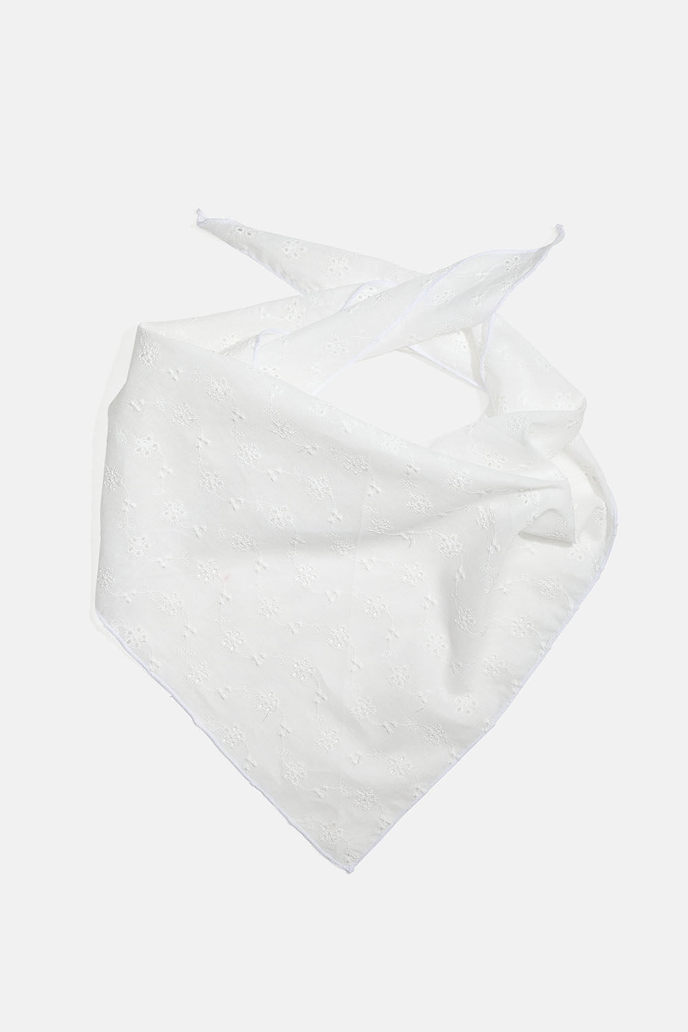 Valkoinen anglaise-pitsihuivi ryhmässä Asusteet / Huivit @ Glitter (171001613000)