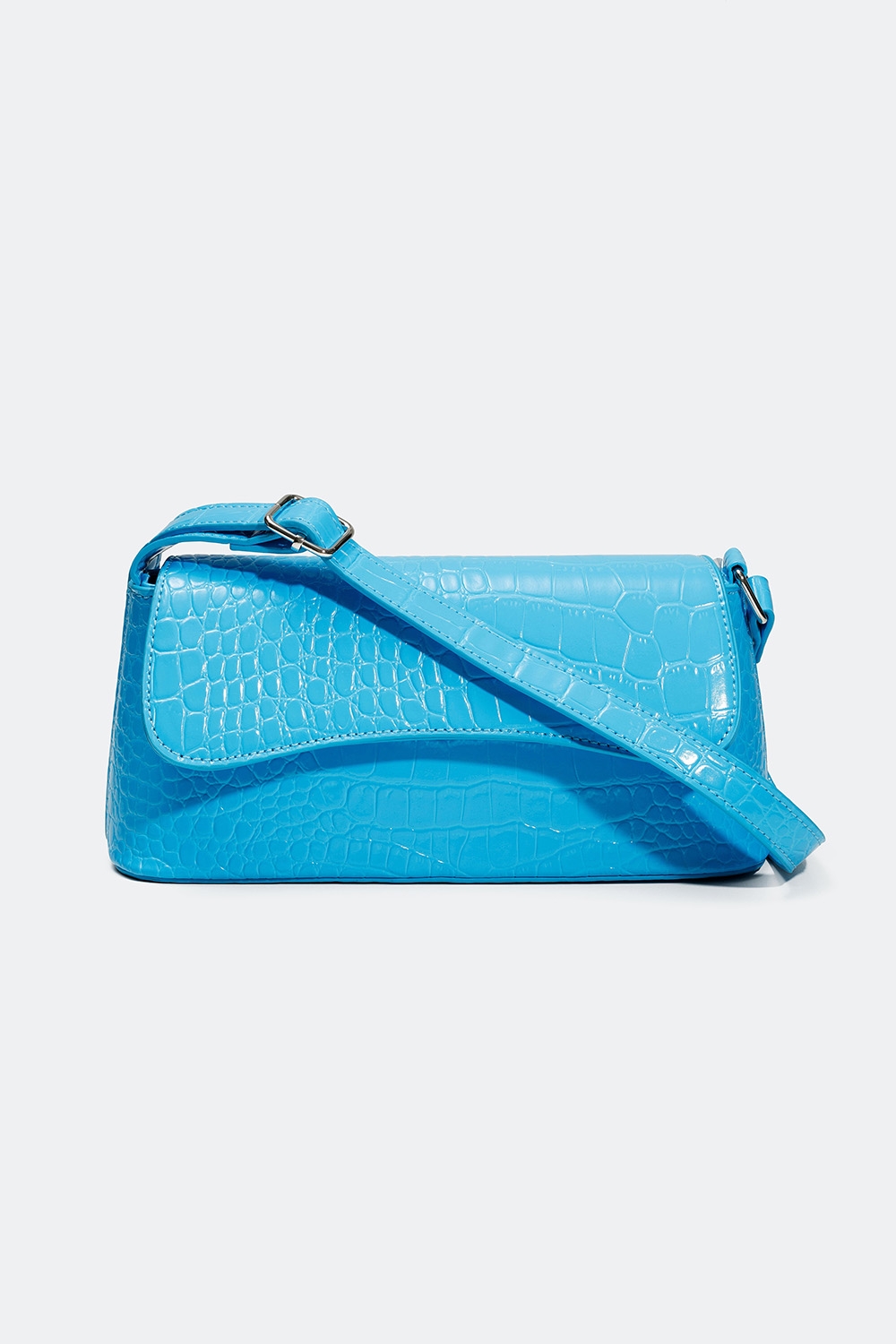 Kuviollinen sininen baguette-laukku ryhmässä Laukut / Olkalaukut @ Glitter (172000557000)