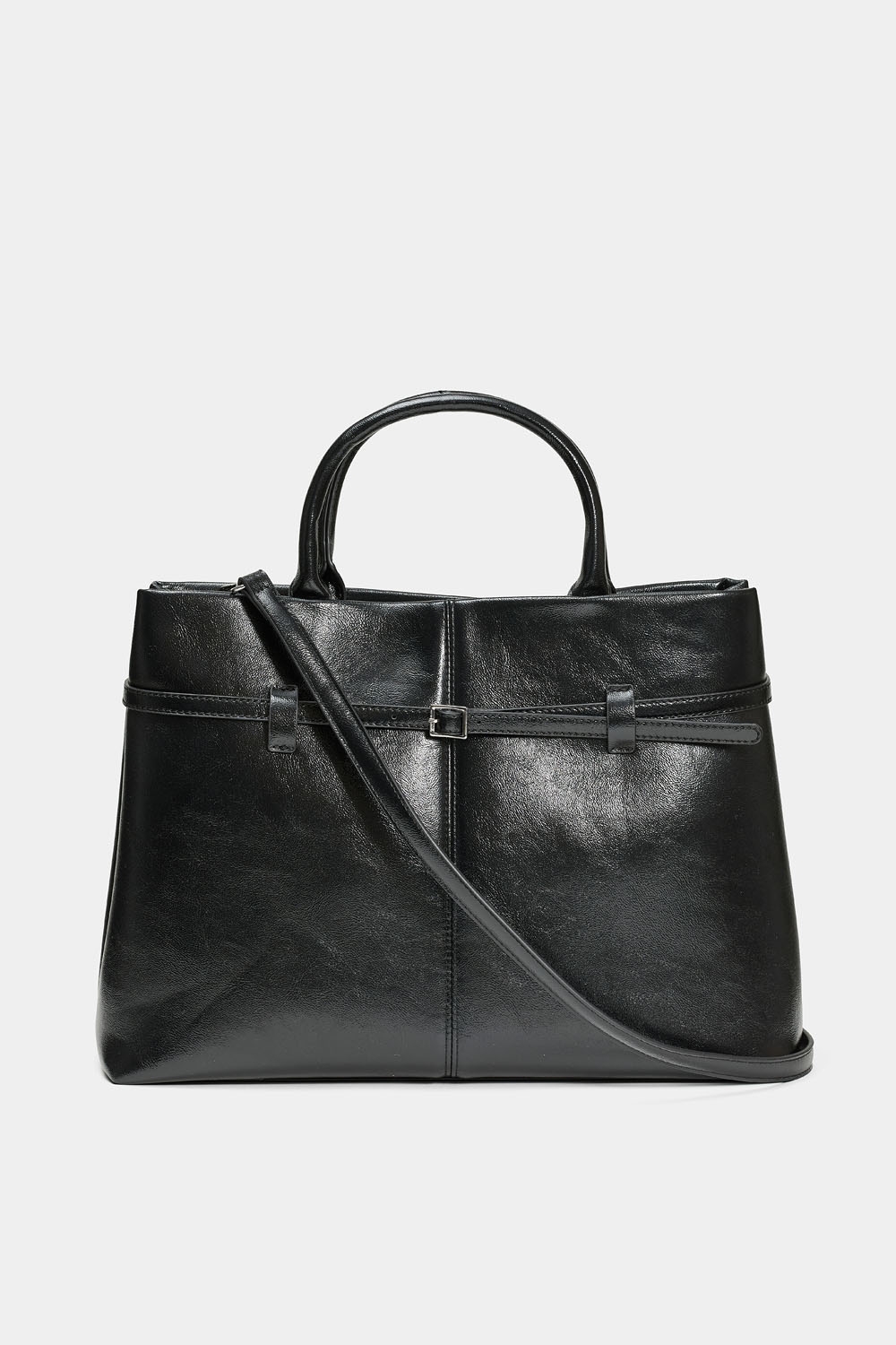 Musta laukku, jossa vyöyksityiskohta ryhmässä Laukut @ Glitter (172001659000)