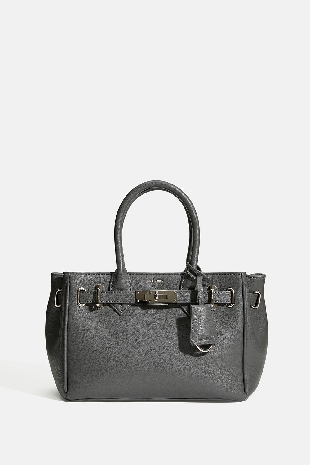 Pieni harmaa shopper-kassi vyödetaljilla ryhmässä Laukut / Shopperit @ Glitter (172001739700)