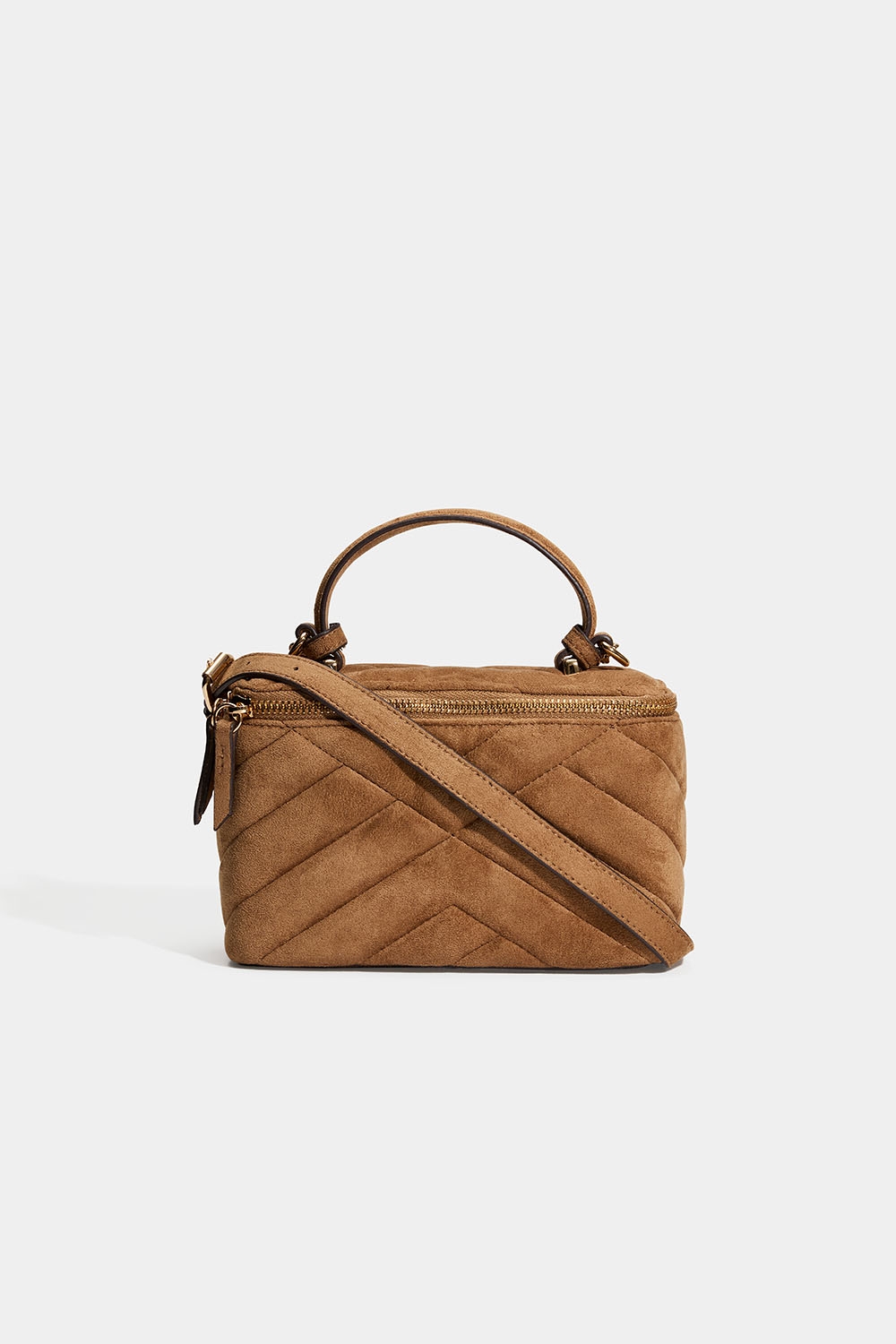 Beige crossbody-laukku, jossa tikattu kuvio ryhmässä Laukut / Crossbody @ Glitter (172002078300)