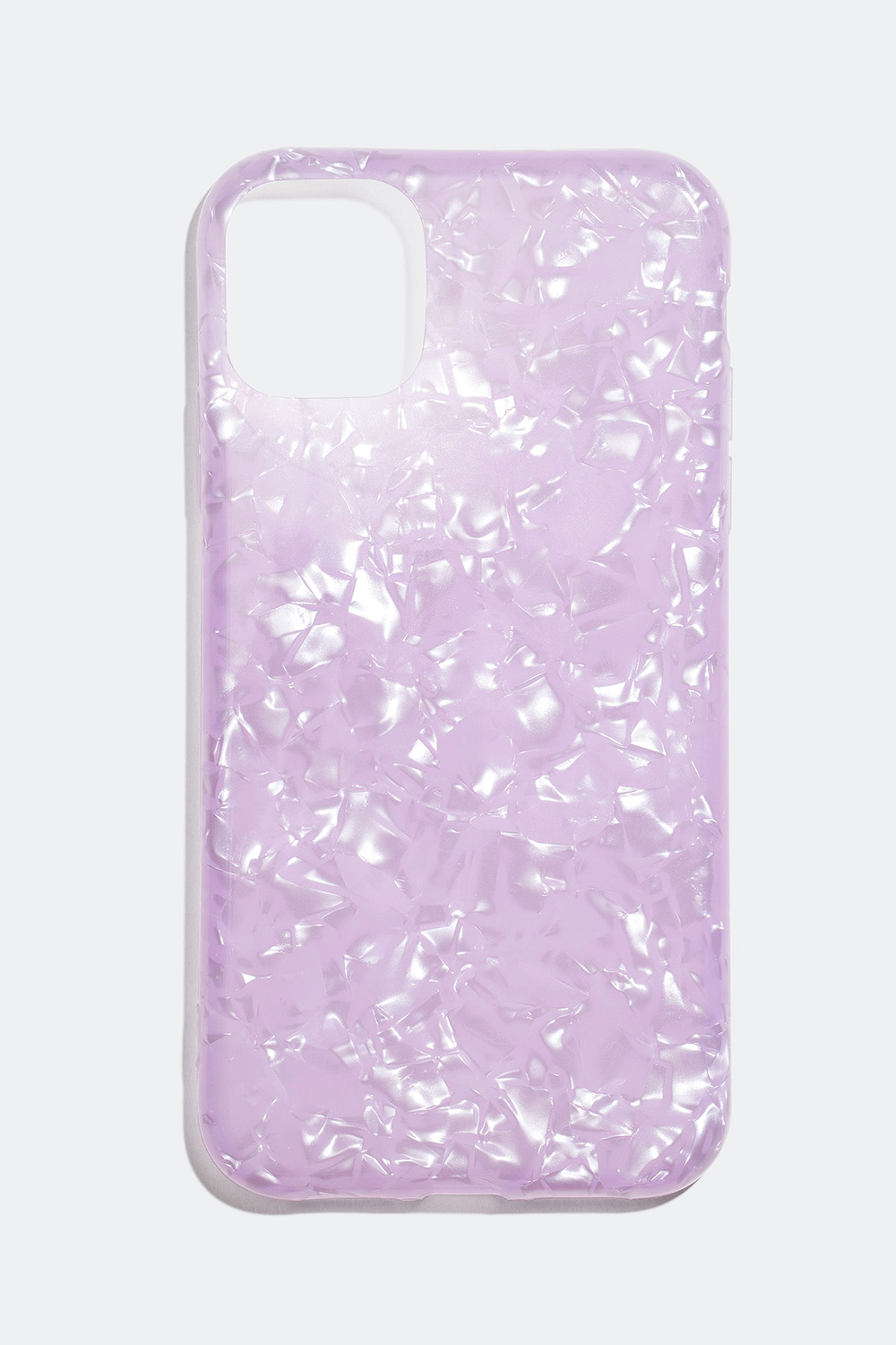 Violetin värinen matkapuhelinkuori hohtavalla kuviolla, iPhone 11/XR ryhmässä Asusteet / Matkapuhelintarvikkeet / Matkapuhelinkotelot / iPhone 11 / XR @ Glitter (174000346511)