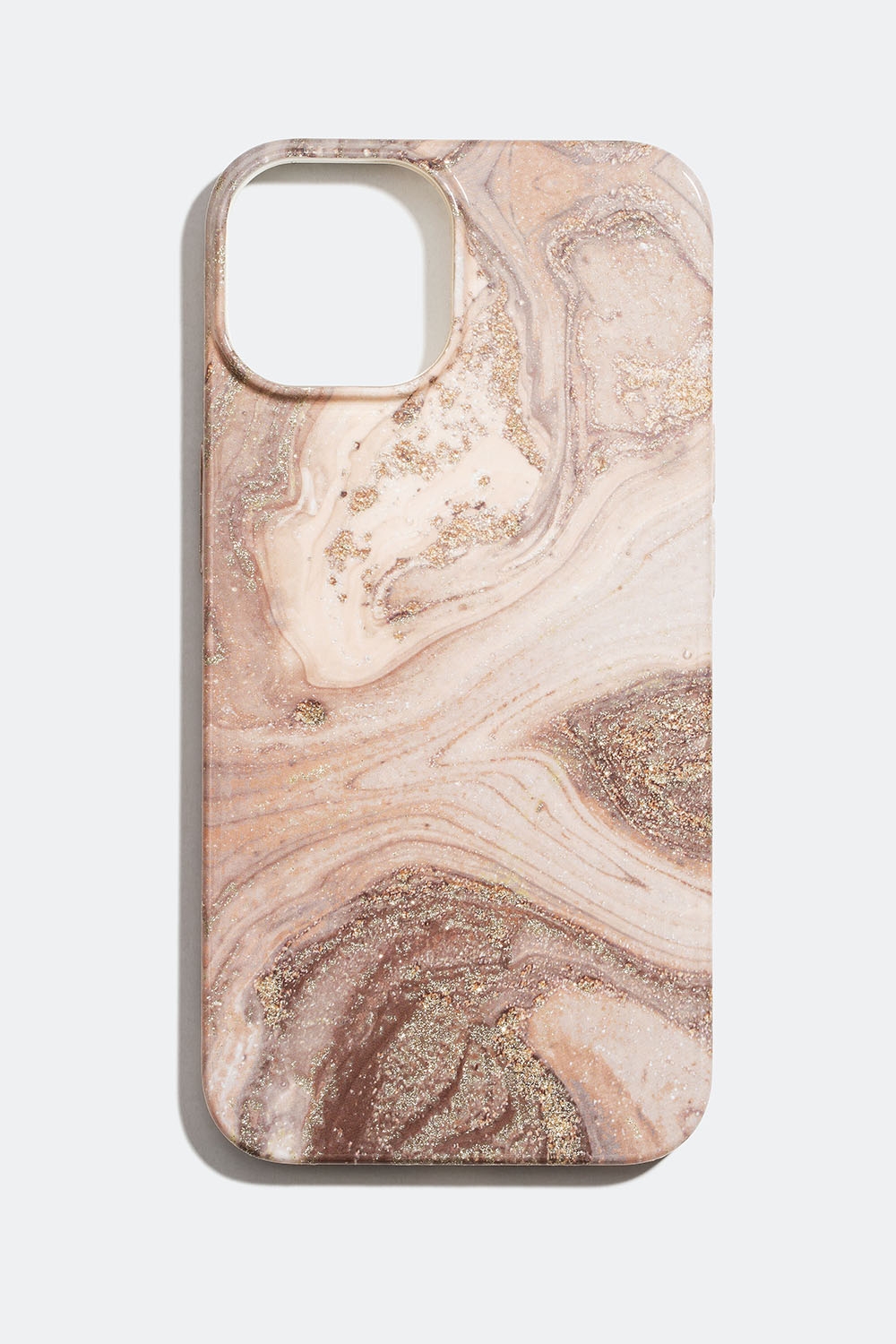 Vaaleanpunainen kännykkäkuori, jossa marmoroitu kuvio, iPhone 14 ryhmässä Asusteet / Matkapuhelintarvikkeet / Matkapuhelinkotelot / iPhone 14 / 14 PRO @ Glitter (174000405414)