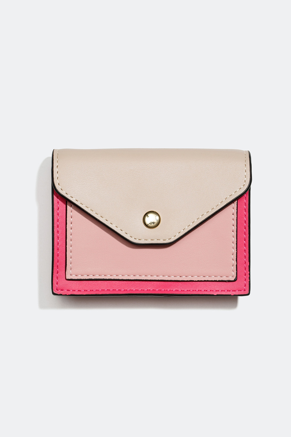 Vaaleanpuna-beige lompakko ryhmässä Asusteet / Lompakot & korttikotelot / Korttikotelot @ Glitter (177000195400)