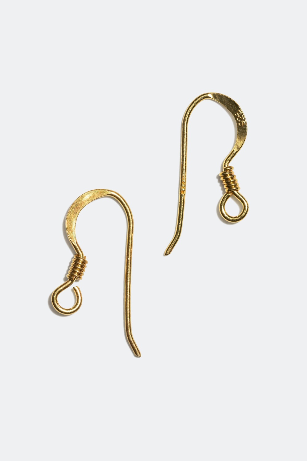 Koukut korvakoruihin, aitoa hopeaa