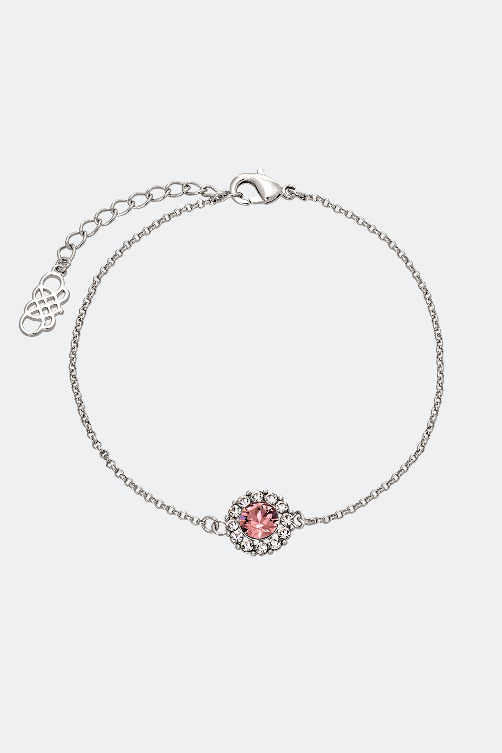 Celeste bracelet - Vintage rose (Silver) ryhmässä Lily and Rose - Rannekorut @ Glitter (251000075101)