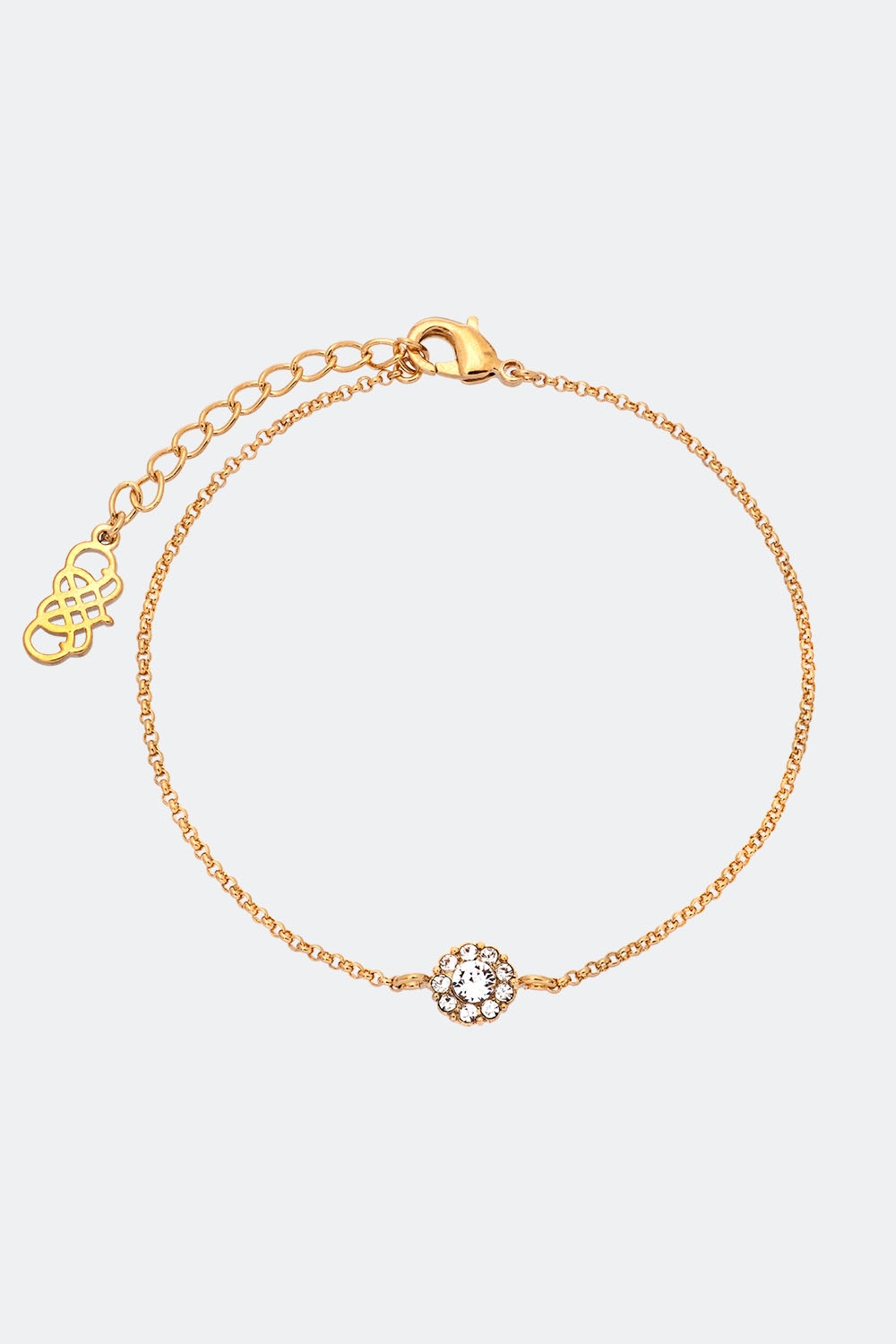 Petite Miss Sofia bracelet - Crystal (Gold) ryhmässä Lily and Rose - Rannekorut @ Glitter (251000140202)