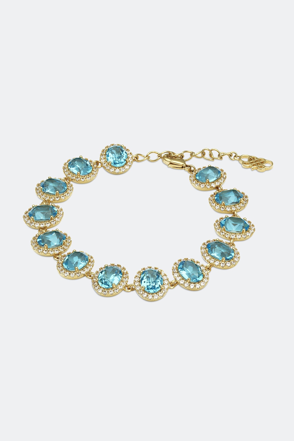 Luna bracelet - Aquamarine ryhmässä Lily and Rose - Rannekorut @ Glitter (251000337302)