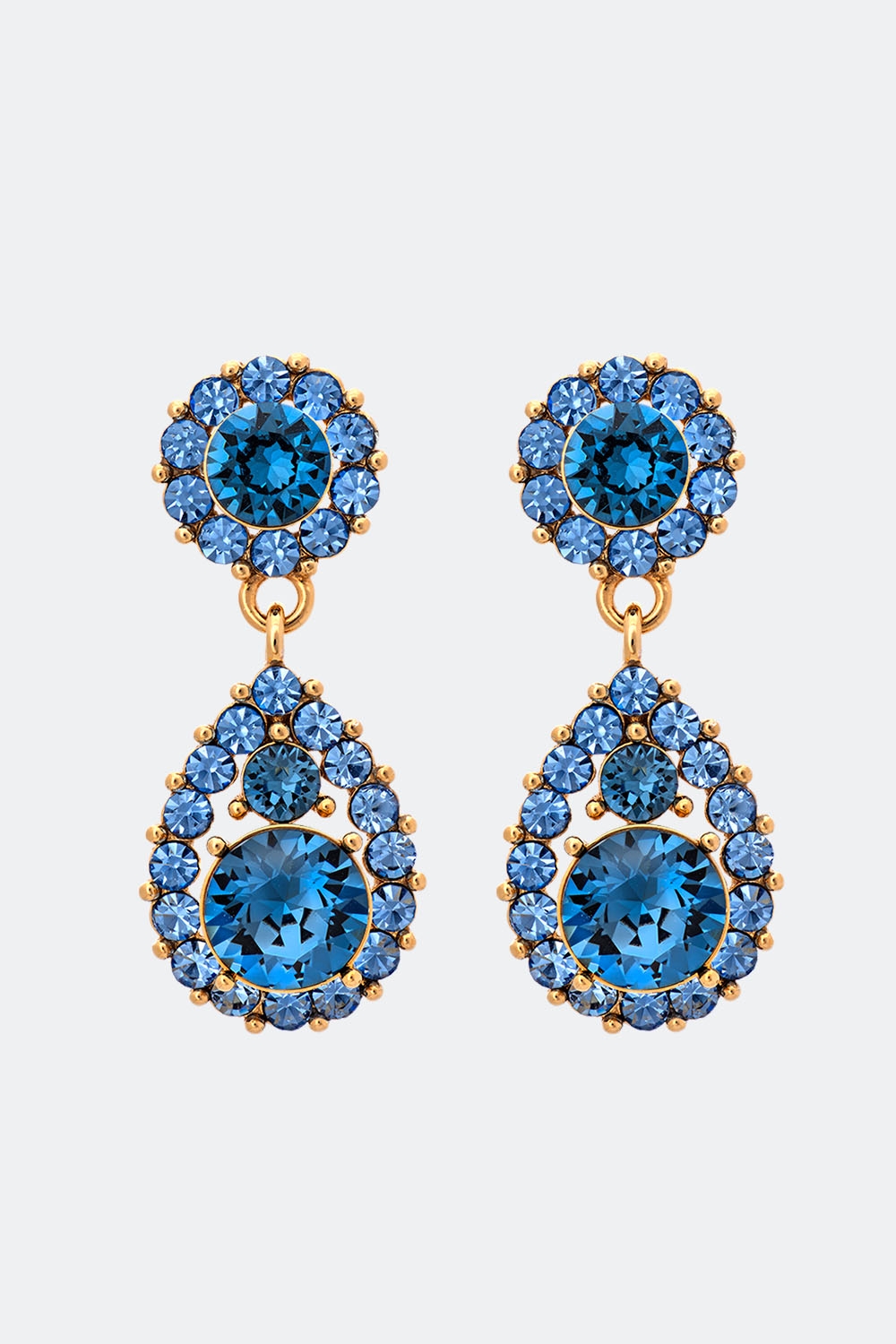 Sofia earrings - Royal blue ryhmässä Lily and Rose - Korvakorut @ Glitter (253000177002)