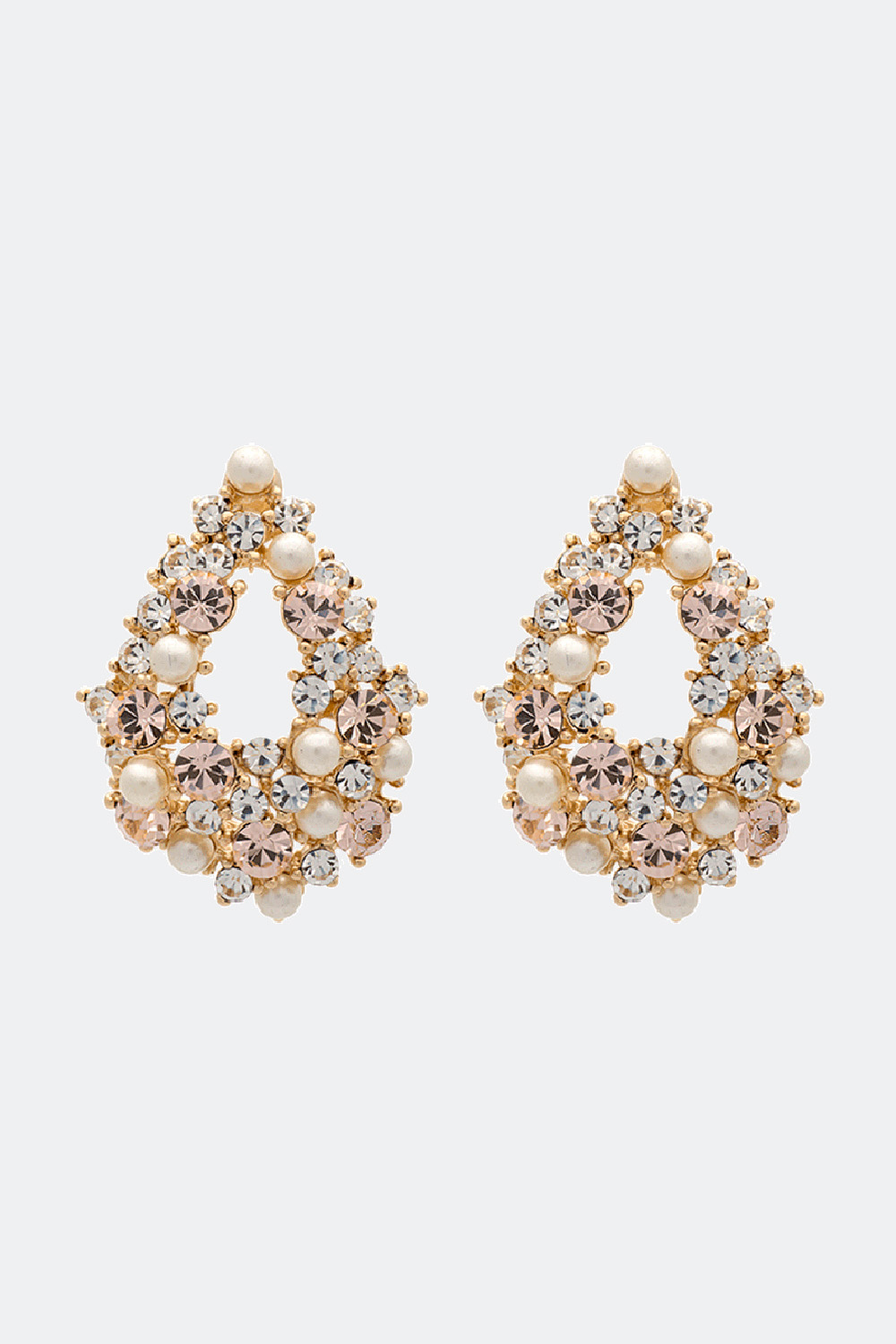 Alice pearl earrings - Ivory silk ryhmässä Lily and Rose - Korvakorut @ Glitter (253000203402)