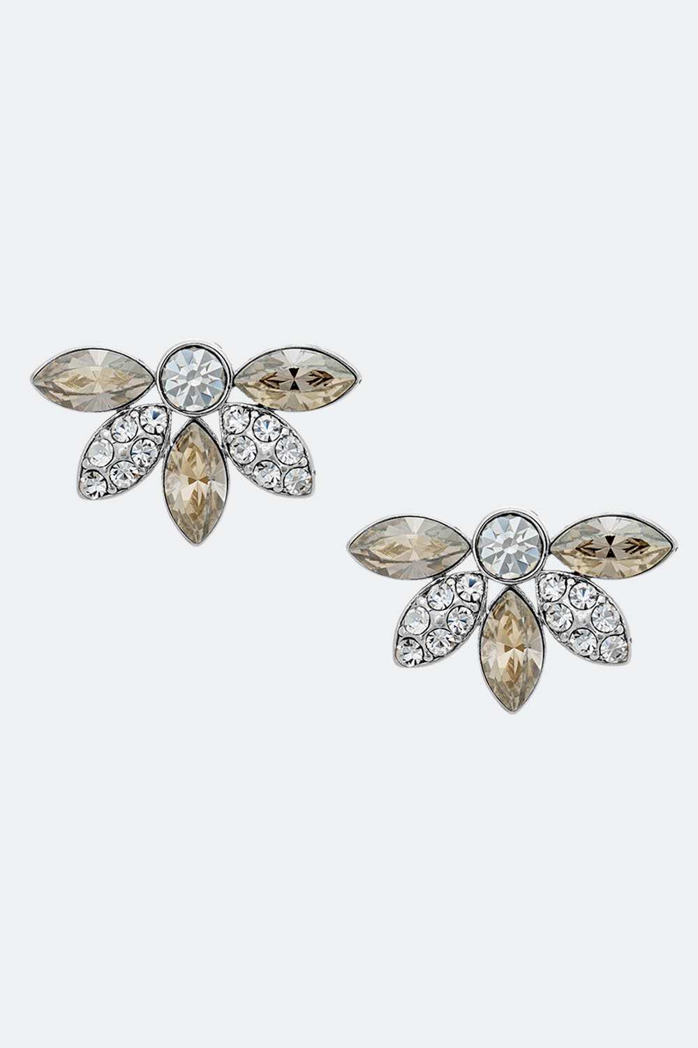 Petite Lucia earrings - Silvershade (Silver) ryhmässä Lily and Rose - Korvakorut @ Glitter (253000439501)
