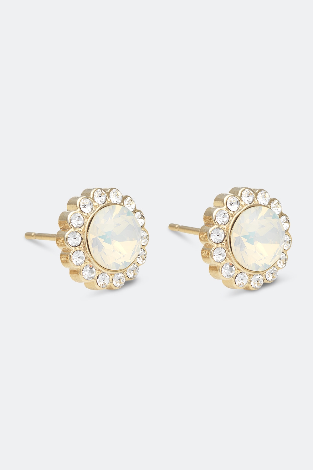 Miss Bea earrings - White opal ryhmässä Lily and Rose - Korvakorut @ Glitter (253000503102)