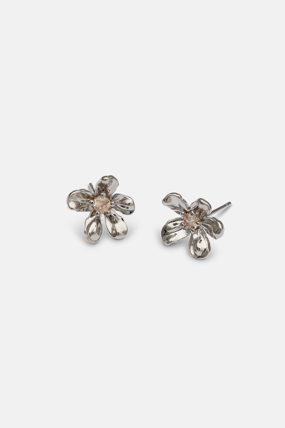 Petite Eponine stud earrings - Silver ryhmässä Store week / @ Glitter (253001641001)