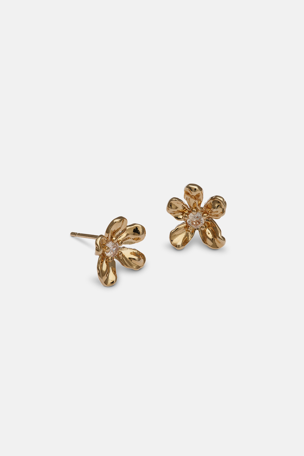 Petite Eponine stud earrings - Gold ryhmässä Korut / Korvakorut / Nappikorvakorut @ Glitter (253001642002)