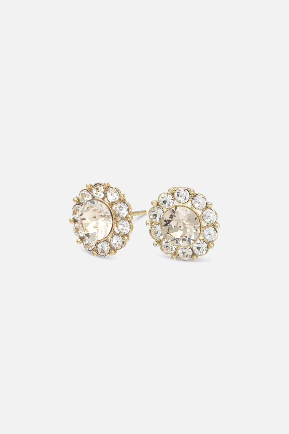 New Miss Sofia earrings - Light silk (Gold) ryhmässä Korut / Korvakorut / Nappikorvakorut @ Glitter (253001662002)