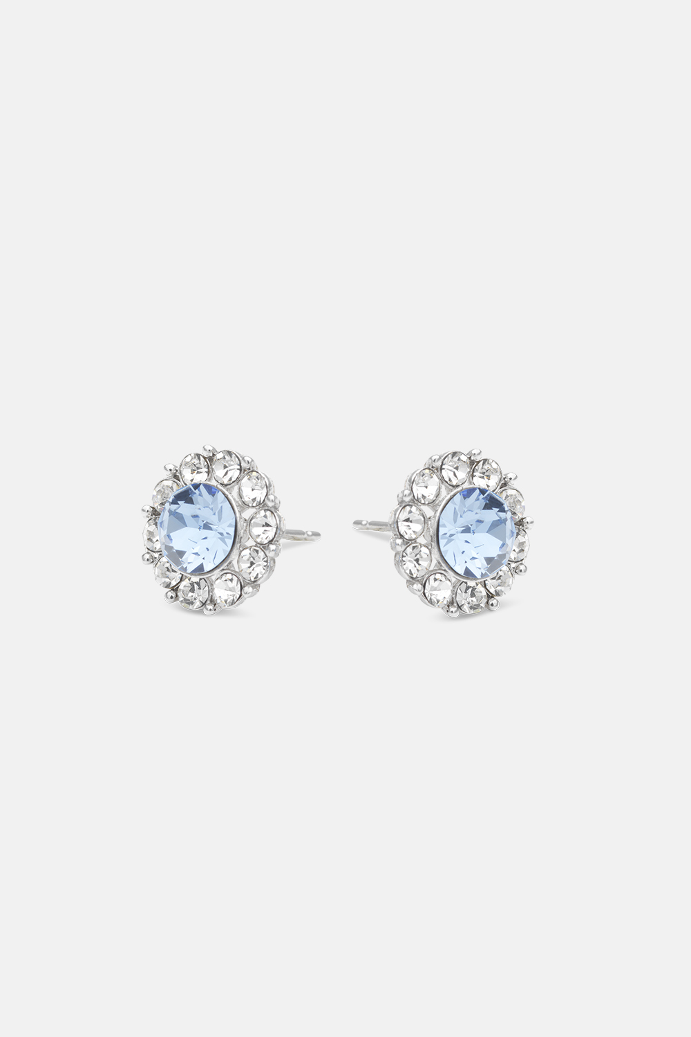 New Miss Sofia earrings - Light sapphire ryhmässä Korut / Korvakorut / Nappikorvakorut @ Glitter (253001667101)