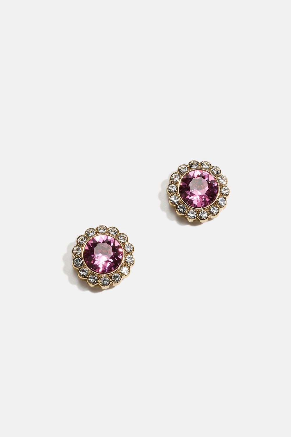 Miss Bea earrings - Rose ryhmässä Korut / Korvakorut / Nappikorvakorut @ Glitter (253010635002)