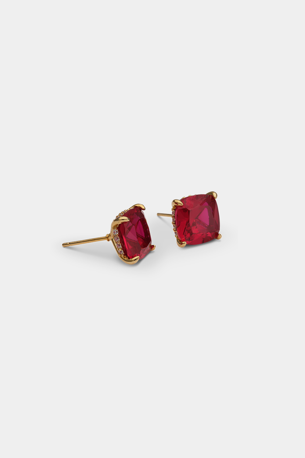 Desiree studs - Garnet ryhmässä Korut / Korvakorut / Nappikorvakorut @ Glitter (253010796002)