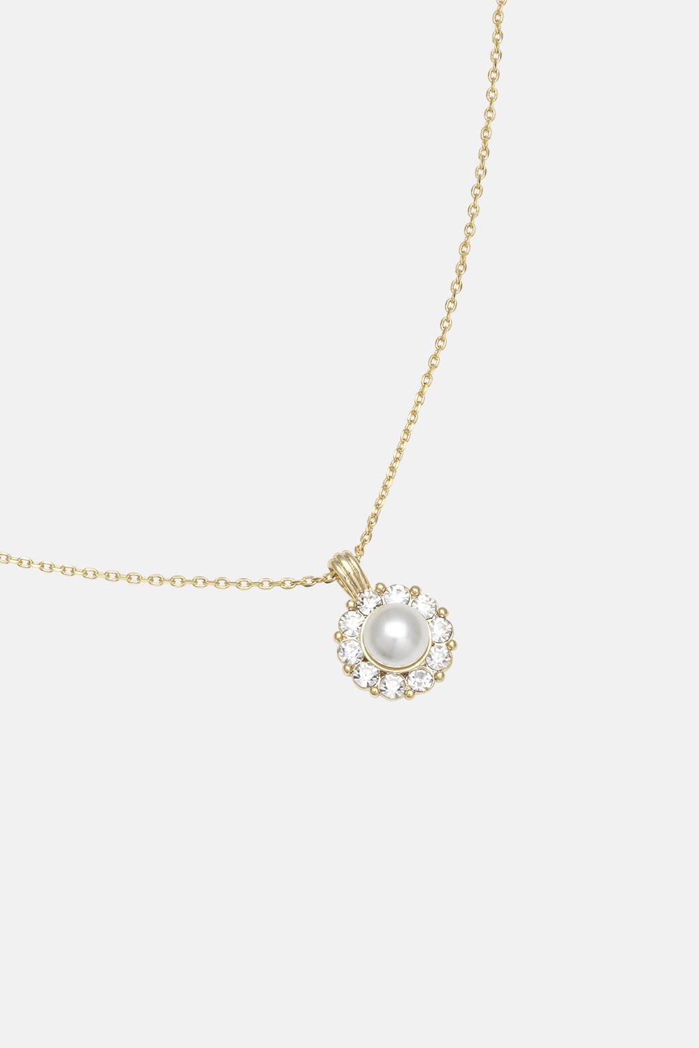 New Sofia pearl necklace - Ivory ryhmässä Korut / Kaulakorut / Kaulakorut riipuksella @ Glitter (254000072002)
