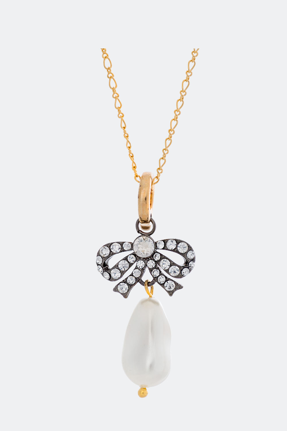 Marie Antoinette pearl necklace - Crystal ryhmässä Lily and Rose - Kaulakorut @ Glitter (254000163102)