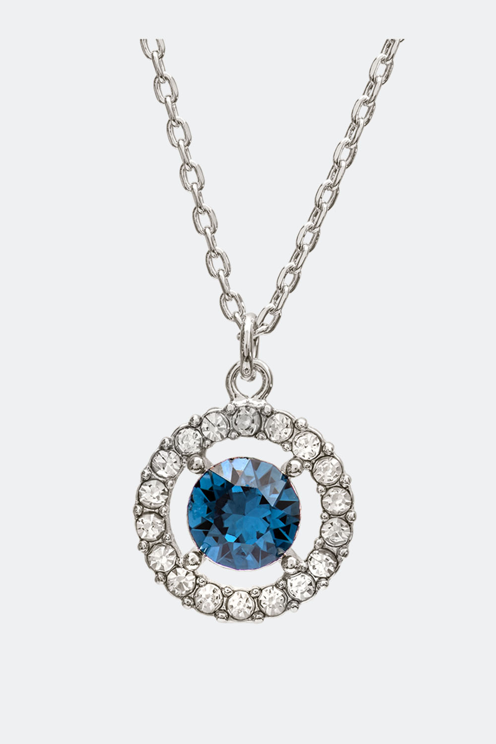 Miss Miranda necklace - Silver blue ryhmässä Lily and Rose - Kaulakorut @ Glitter (254000187001)