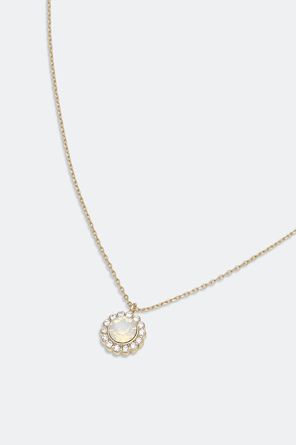 Miss Bea necklace - White opal ryhmässä Lily and Rose - Kaulakorut @ Glitter (254000263102)
