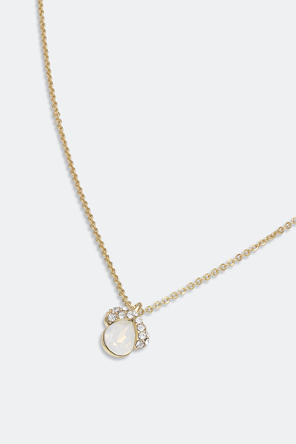 Miss Grace necklace - White opal ryhmässä Lily and Rose - Kaulakorut @ Glitter (254000273102)