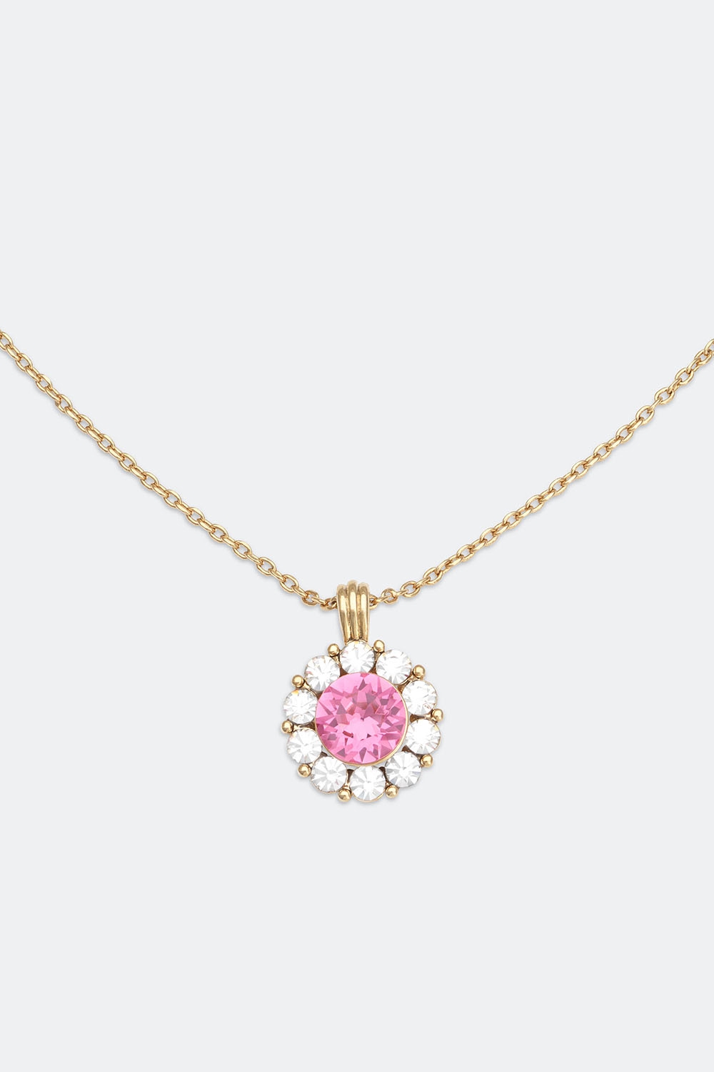 Sofia necklace - Rose ryhmässä Korut / Kaulakorut / Kaulakorut riipuksella @ Glitter (254000455002)