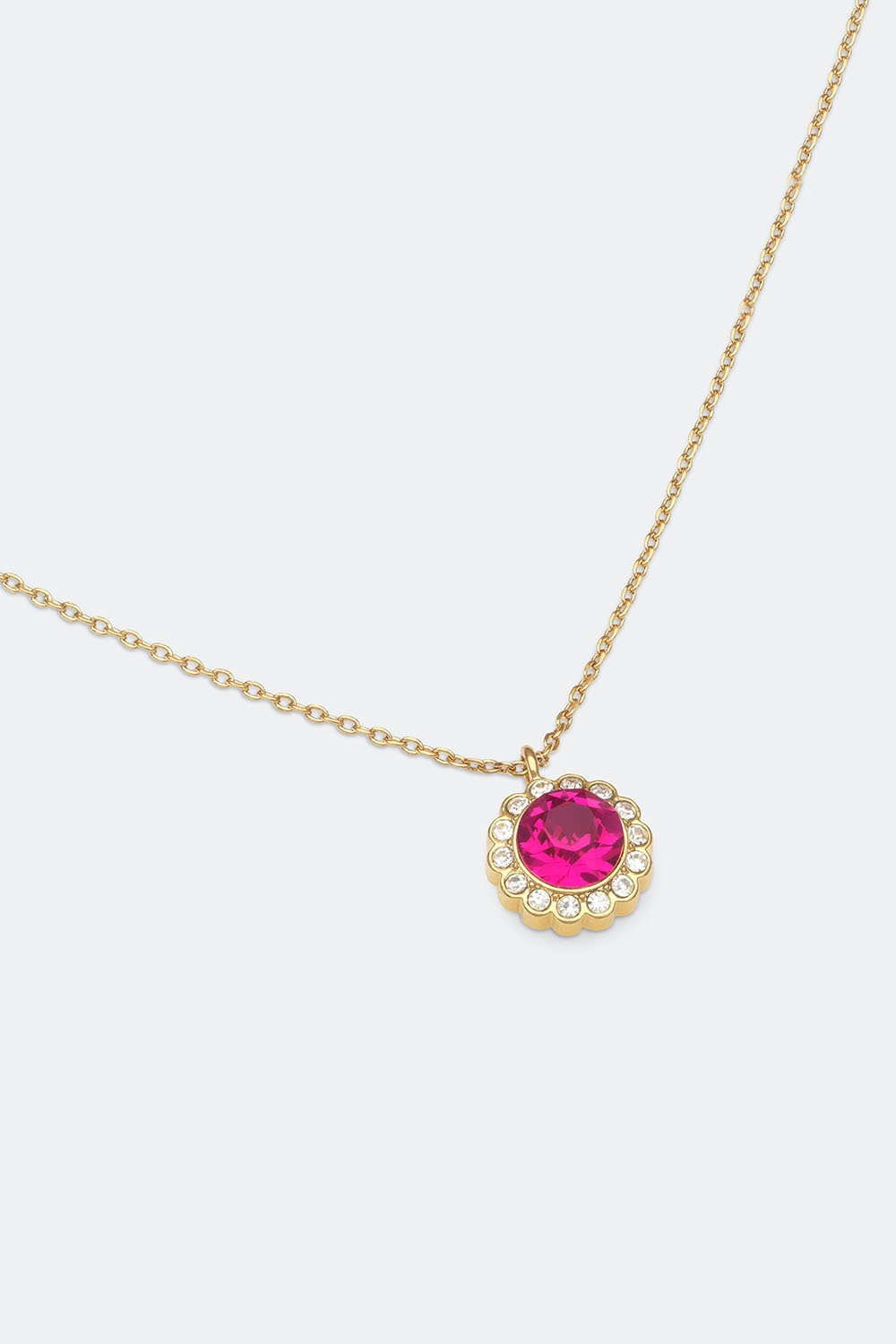 Miss Bea necklace - Intense pink ryhmässä Lily and Rose - Kaulakorut @ Glitter (254000515502)