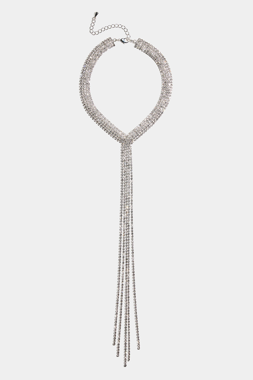 Lariat-kaulaketju strassiketjuilla ryhmässä Korut / Kaulakorut / Strassikaulakorut @ Glitter (254002440201)