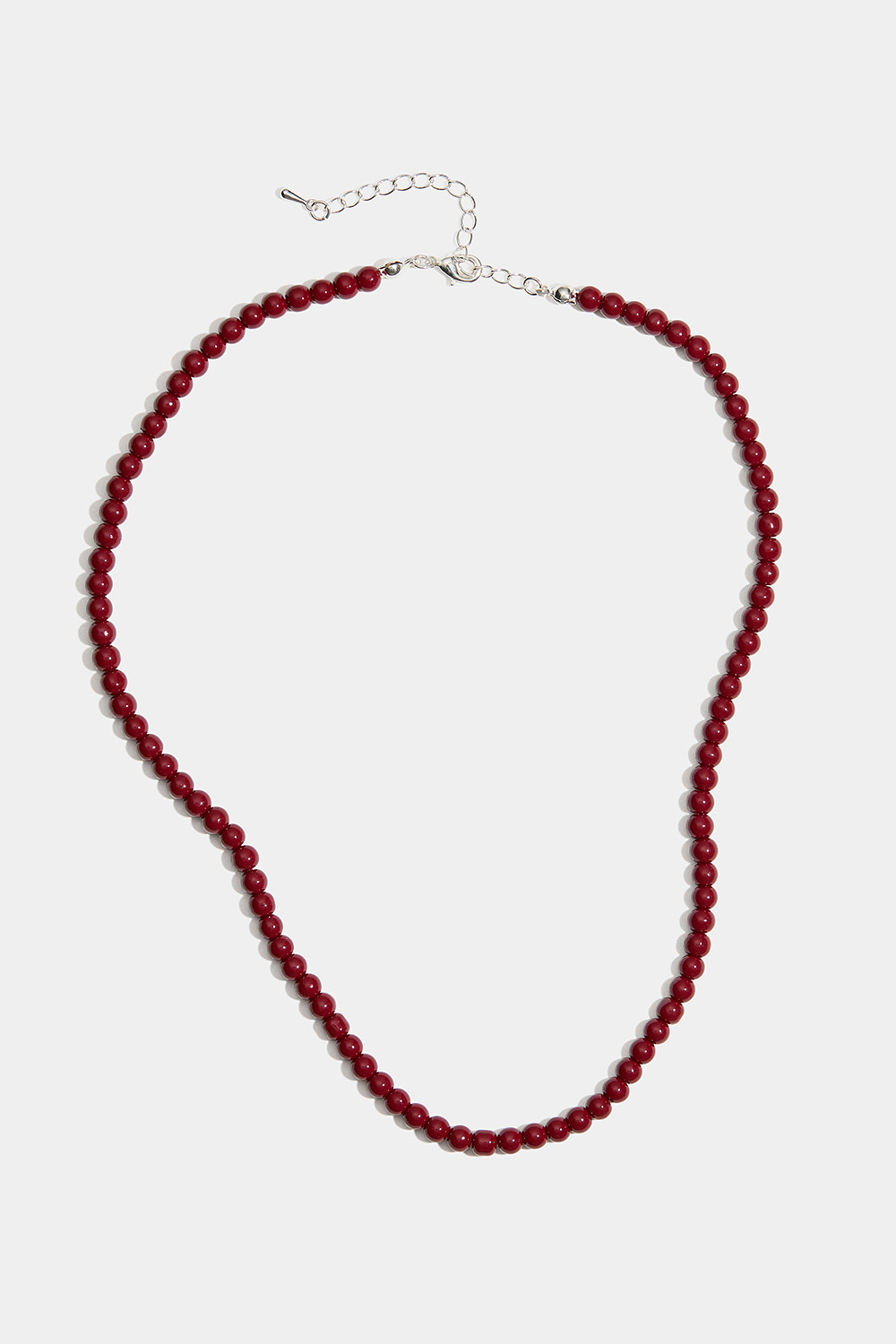 Kaulakoru, jossa pieniä viininpunaisia lasihelmiä ryhmässä Store week / @ Glitter (254002476001)