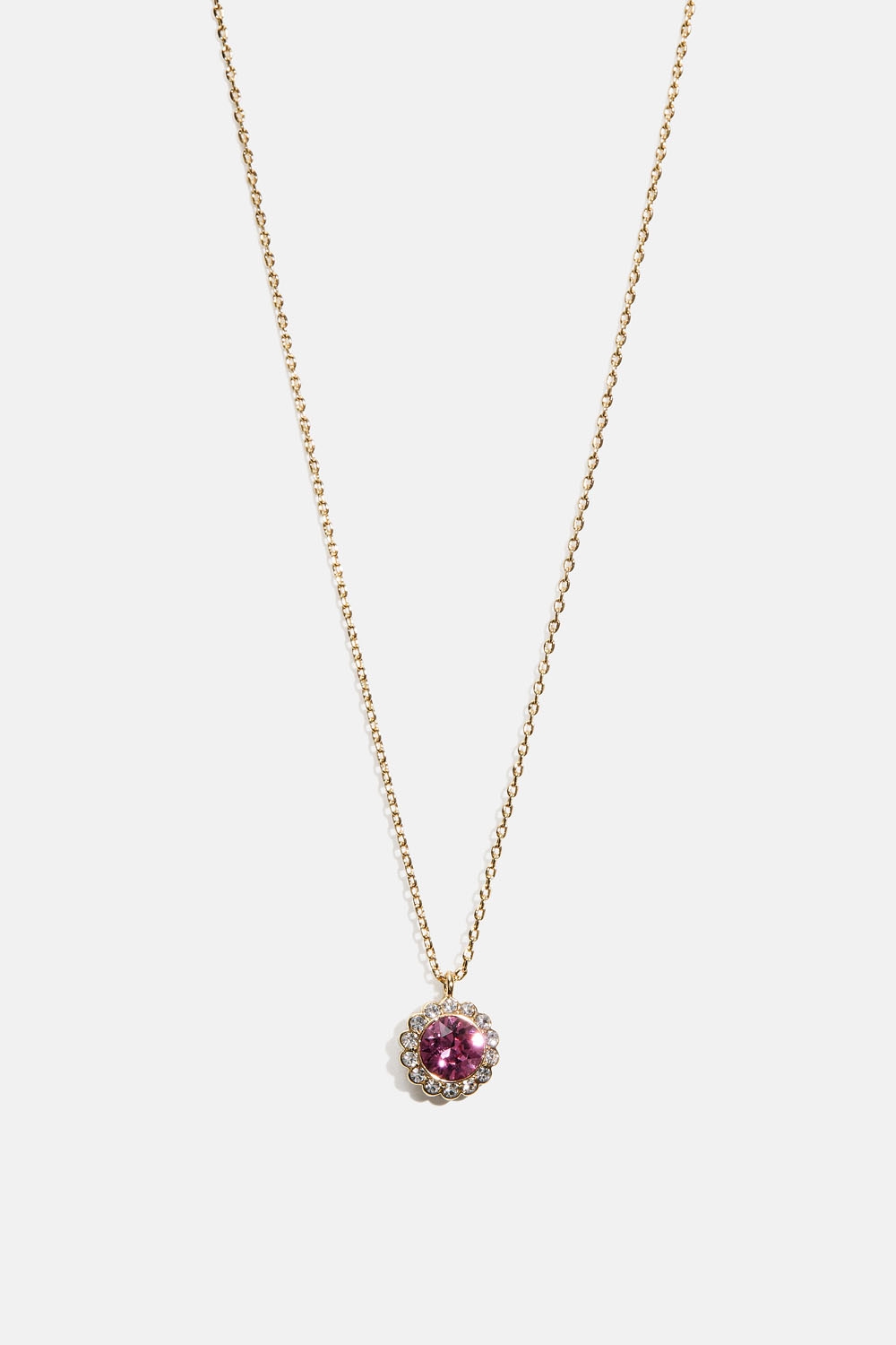 Miss Bea necklace - Rose ryhmässä Korut / Kaulakorut / Kaulakorut riipuksella @ Glitter (254002535002)