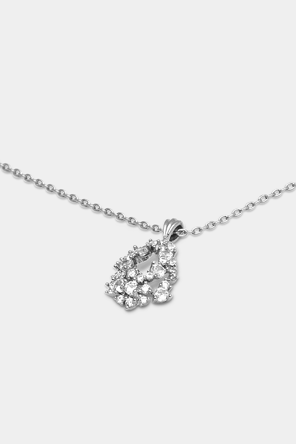 Petite Miss Alice necklace - Crystal (silver) ryhmässä Store week / @ Glitter (254002621001)