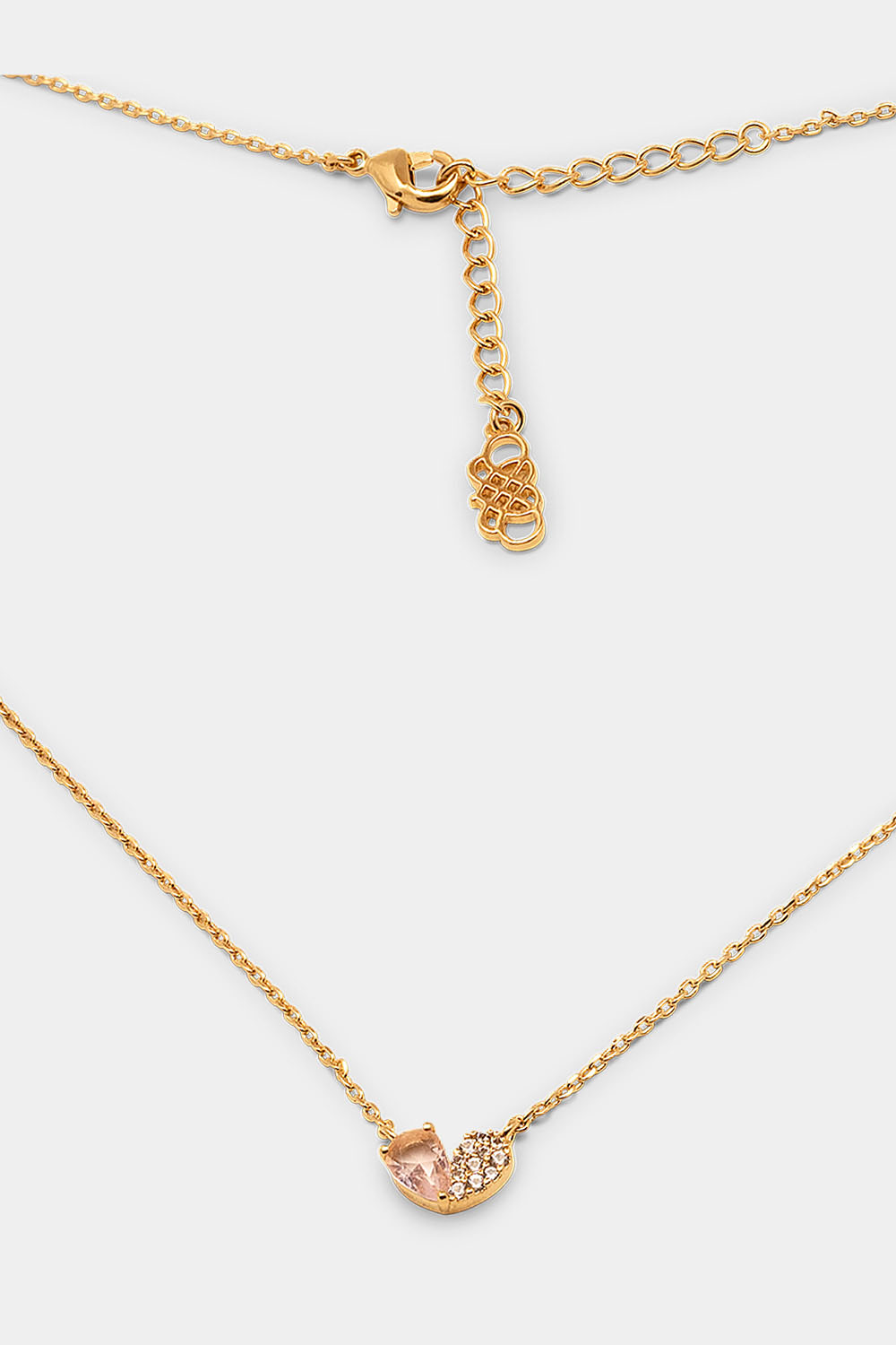 Charlotte necklace - Light pink ryhmässä Lily and Rose - Kaulakorut @ Glitter (254002845102)