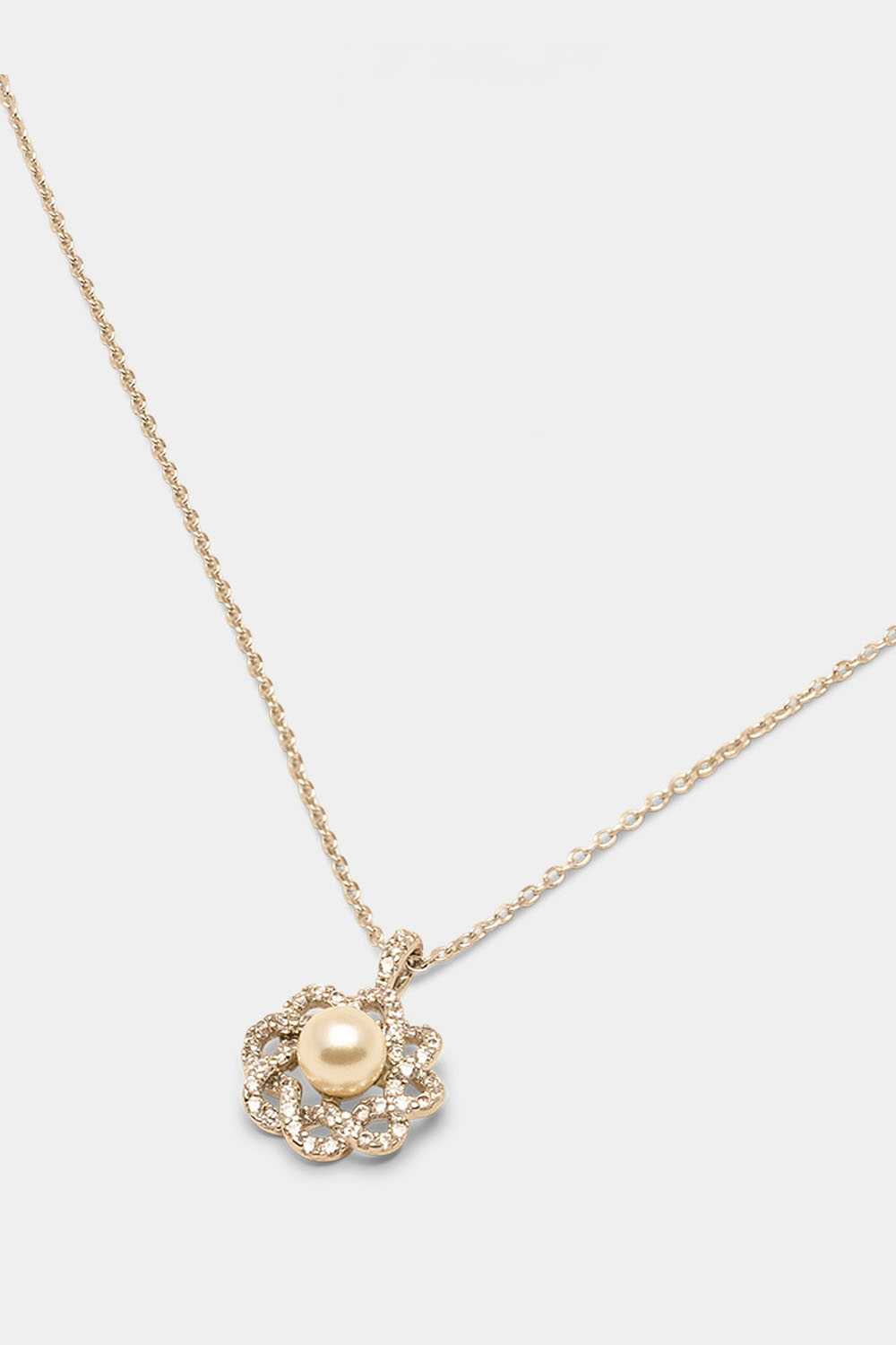 Fleur necklace - Ivory ryhmässä Lily and Rose - Kaulakorut @ Glitter (254429071000)