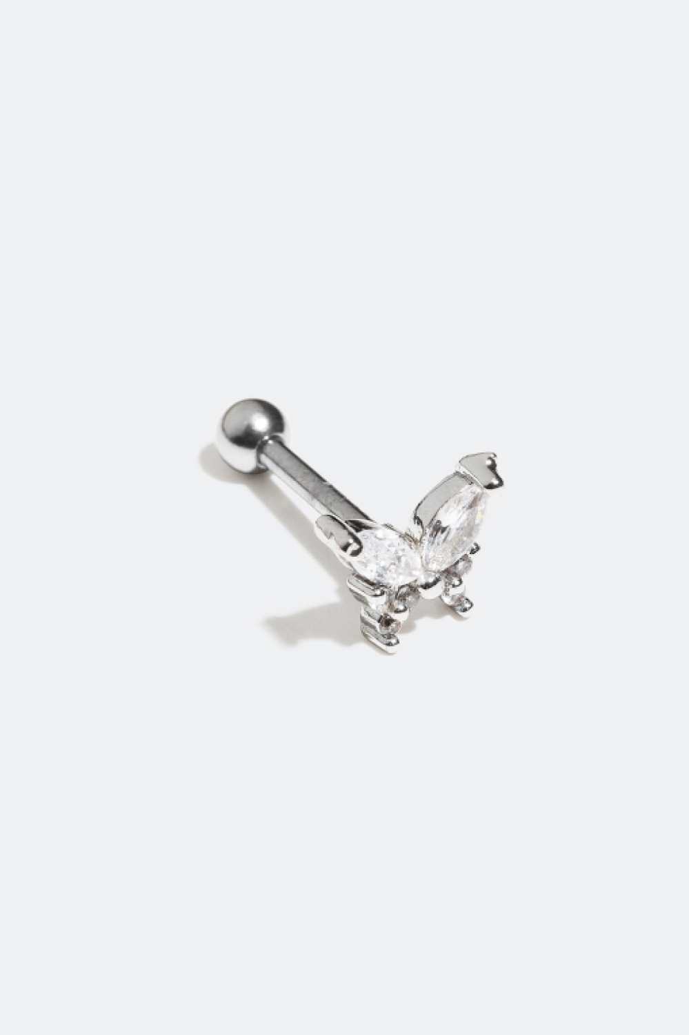 Helix / tragus-lävistys, jossa perhonen ryhmässä Korut / Lävistyskorut @ Glitter (255000041208)