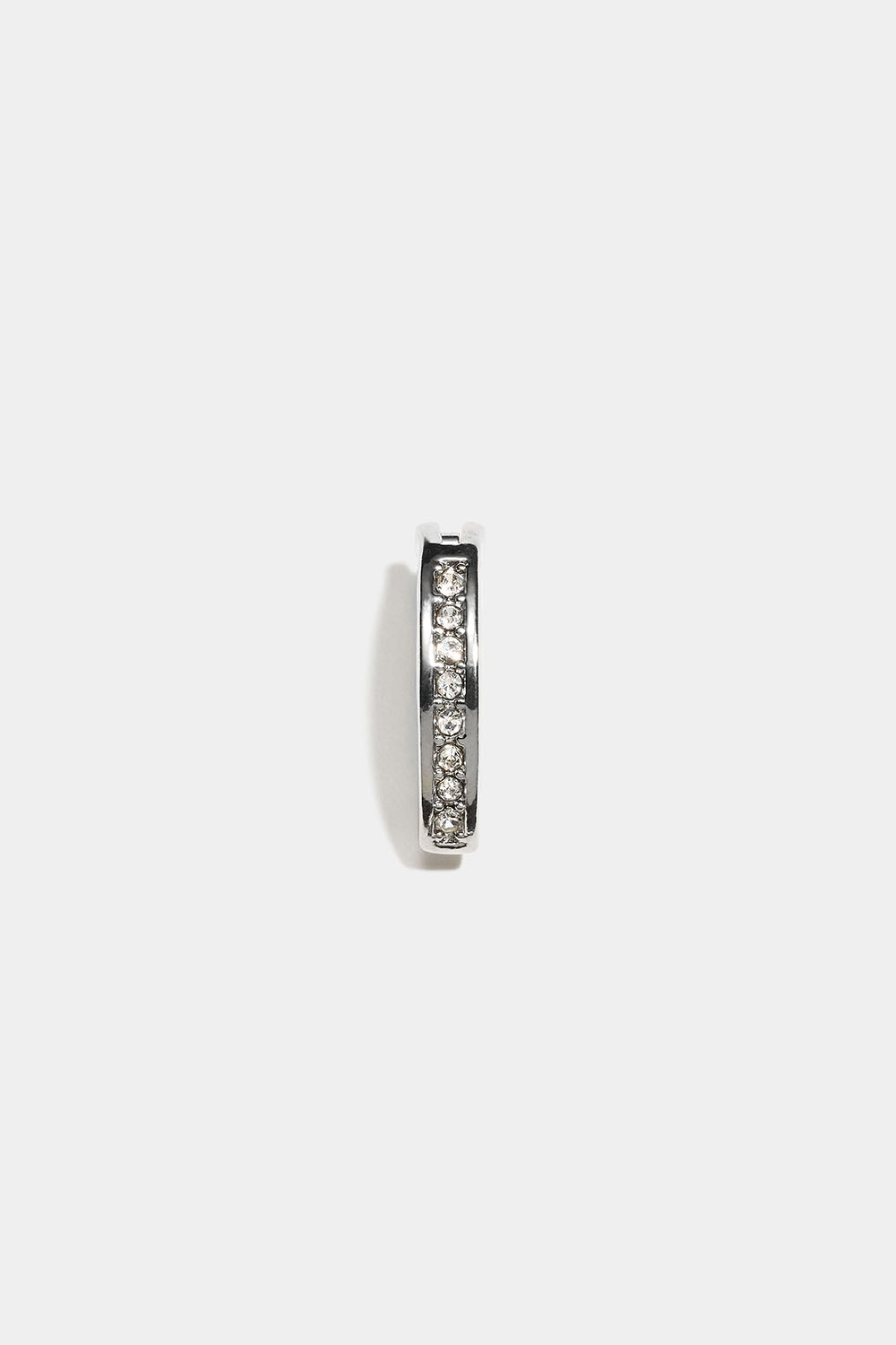 Napalävistyskoru, jossa clicker-kinnitys ja Cubic zirkonia -kiviä ryhmässä Korut / Lävistyskorut / Napakorut @ Glitter (255000721616)