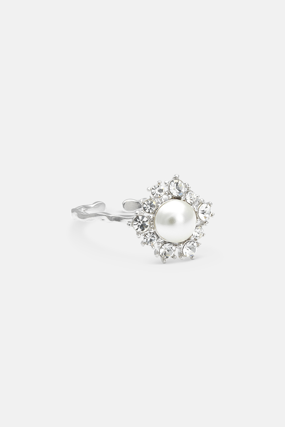 New Emily pearl ring - Ivory ryhmässä Store week / @ Glitter (256000391001)
