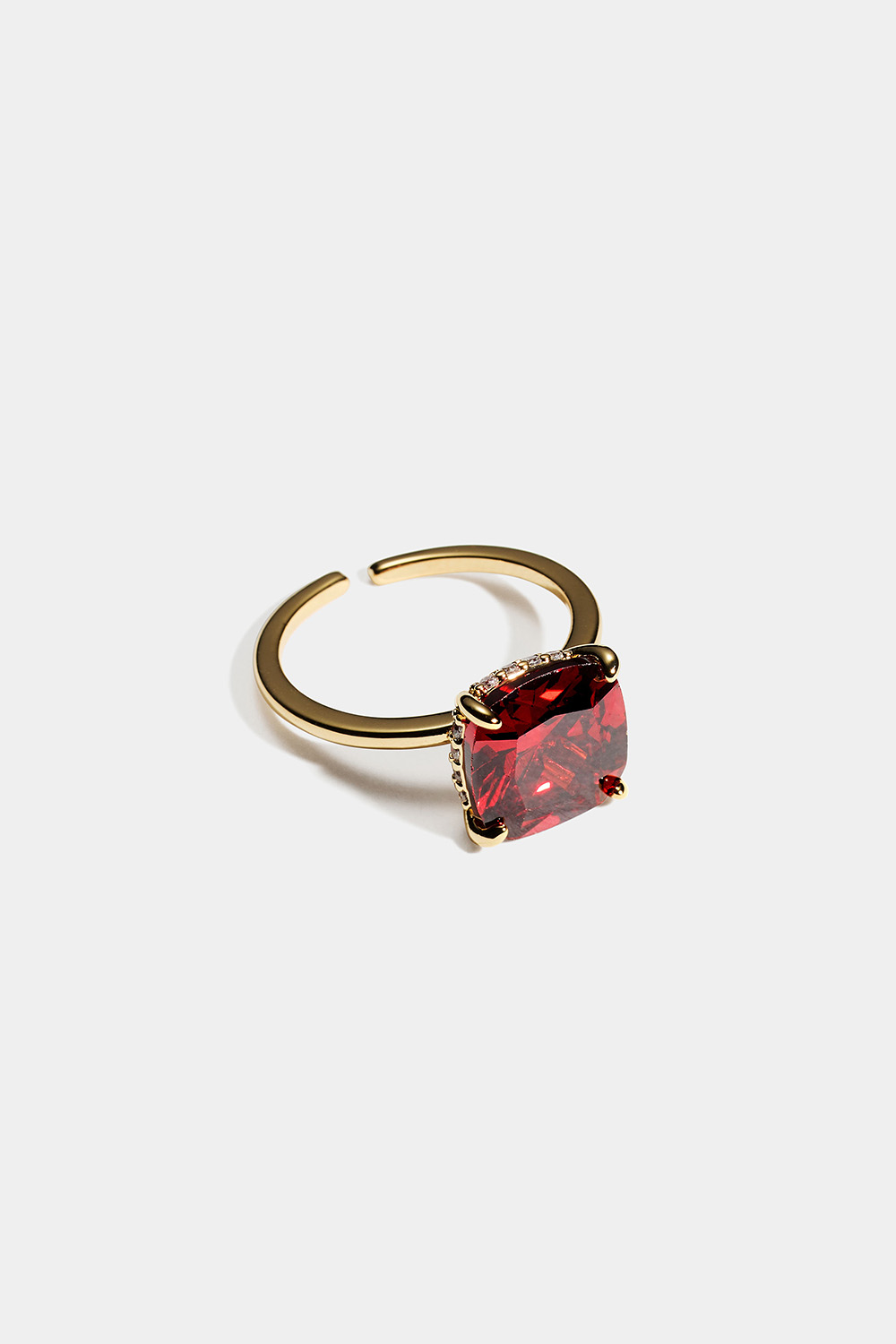 Desiree ring - Garnet ryhmässä Korut / Sormukset / Strassisormukset @ Glitter (256001756002)