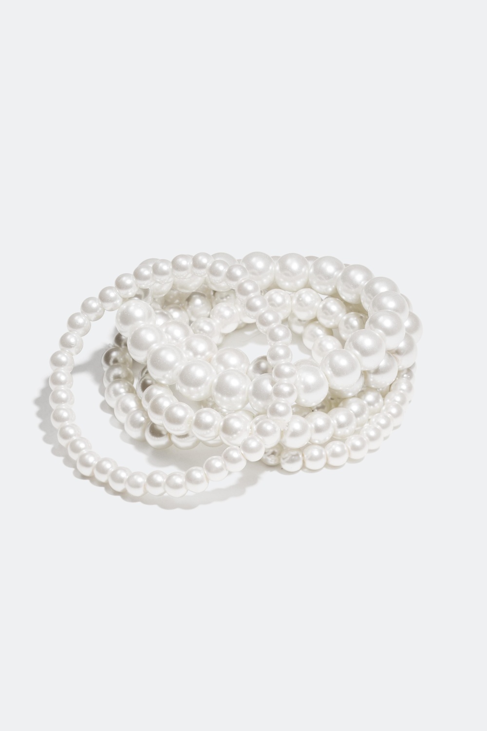 Rannekoru muovihelmillä 6 kpl ryhmässä Korut / Rannekorut / Monipakkaus @ Glitter (302945100000)