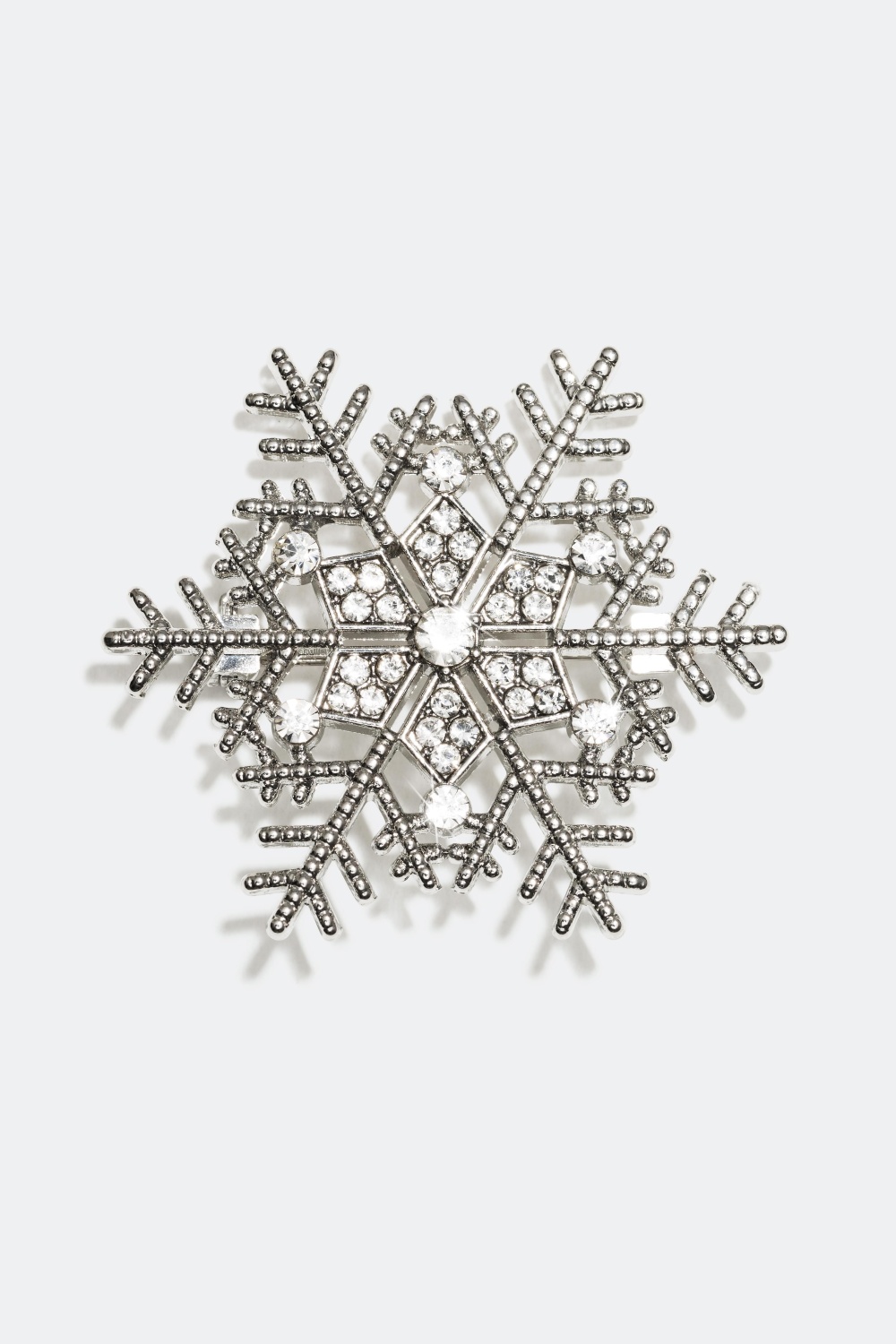 Rintakoru, lumihiutale lasikivillä ryhmässä Joulu / Christmas Collection @ Glitter (318059)