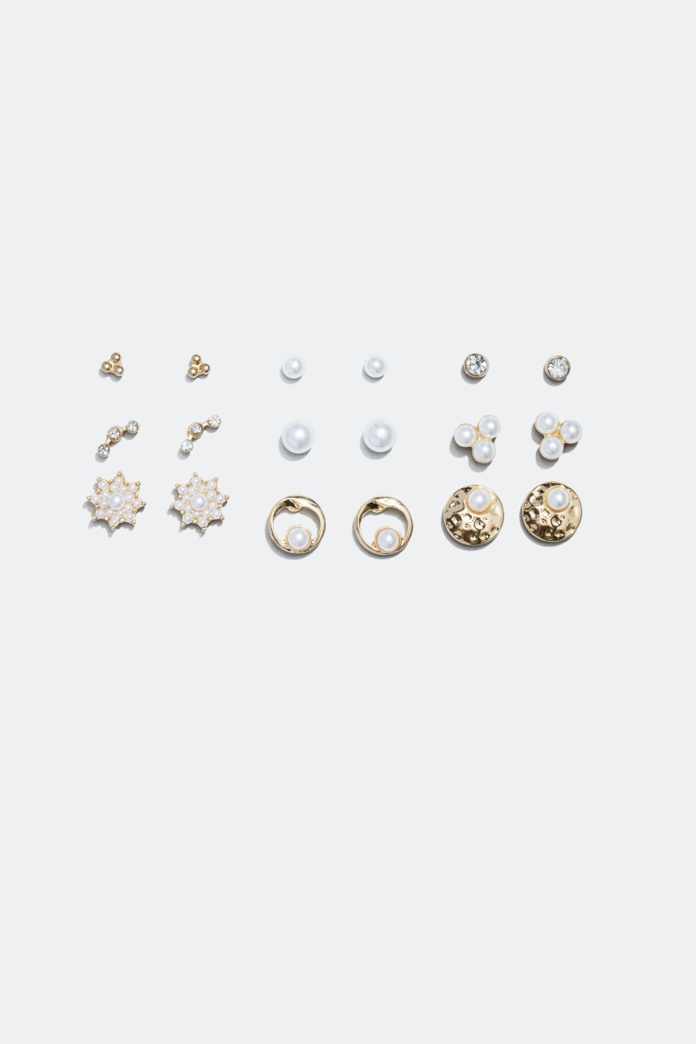 9 paria korvakoruja helmillä ja lasikivillä ryhmässä Kaikki korut / Korvakorut @ Glitter (324523)