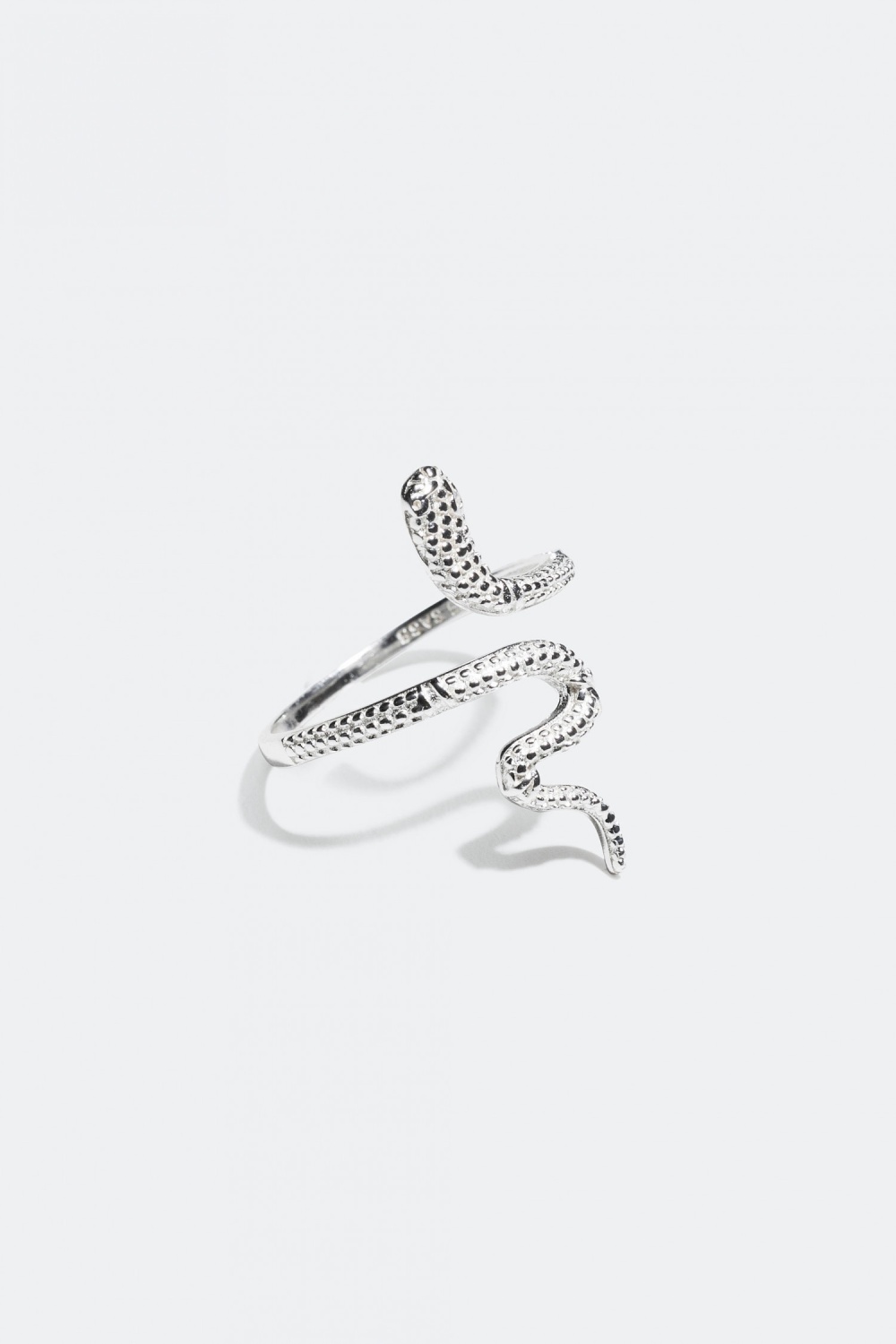 Hopeasormus, jossa käärme ryhmässä Hopeakorut / Hopeiset sormukset @ Glitter (325520)