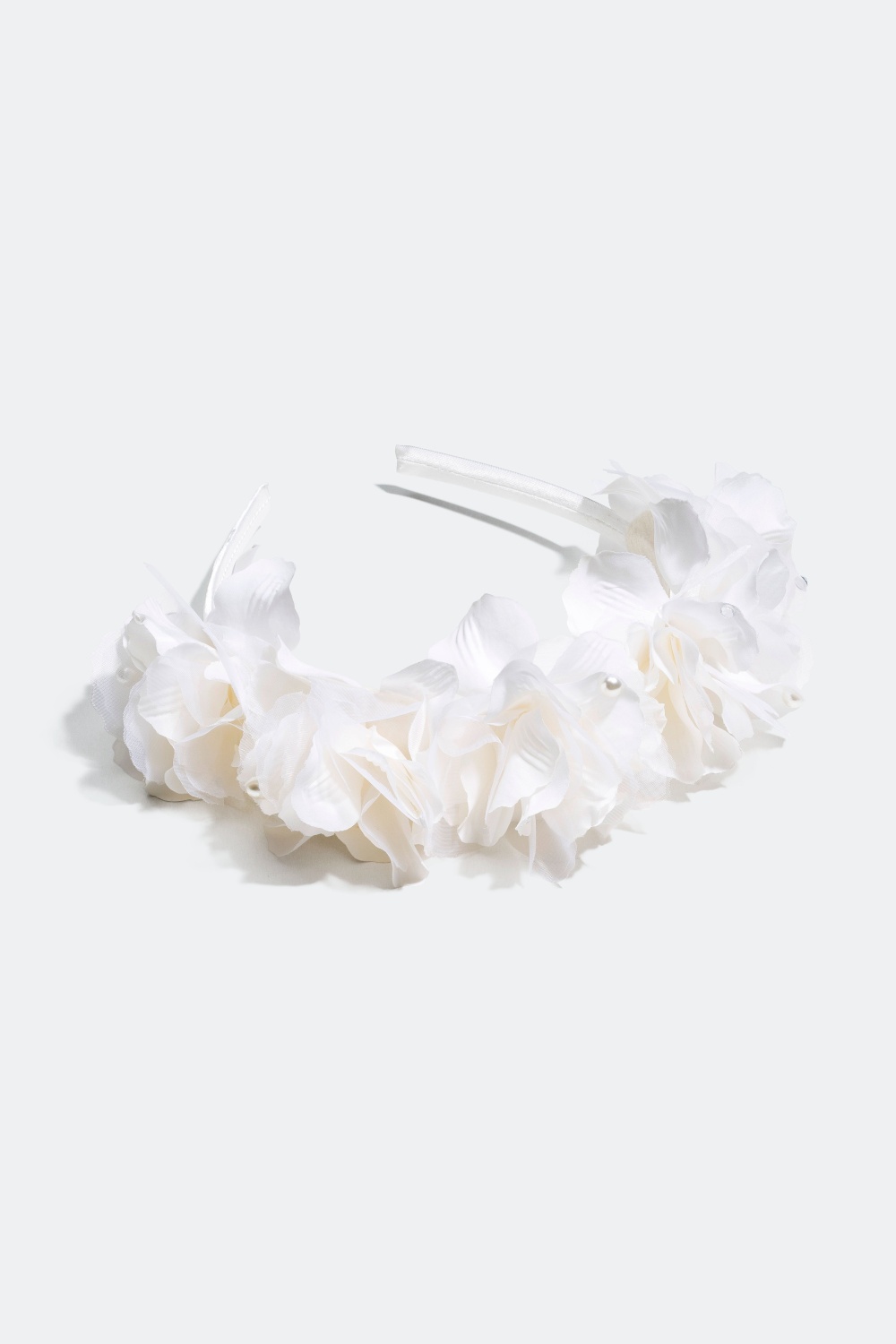 Hiuspanta, jossa valkoisia kukkia ryhmässä Lapsille / Lasten hiustuotteet / Lasten pannat @ Glitter (326377)