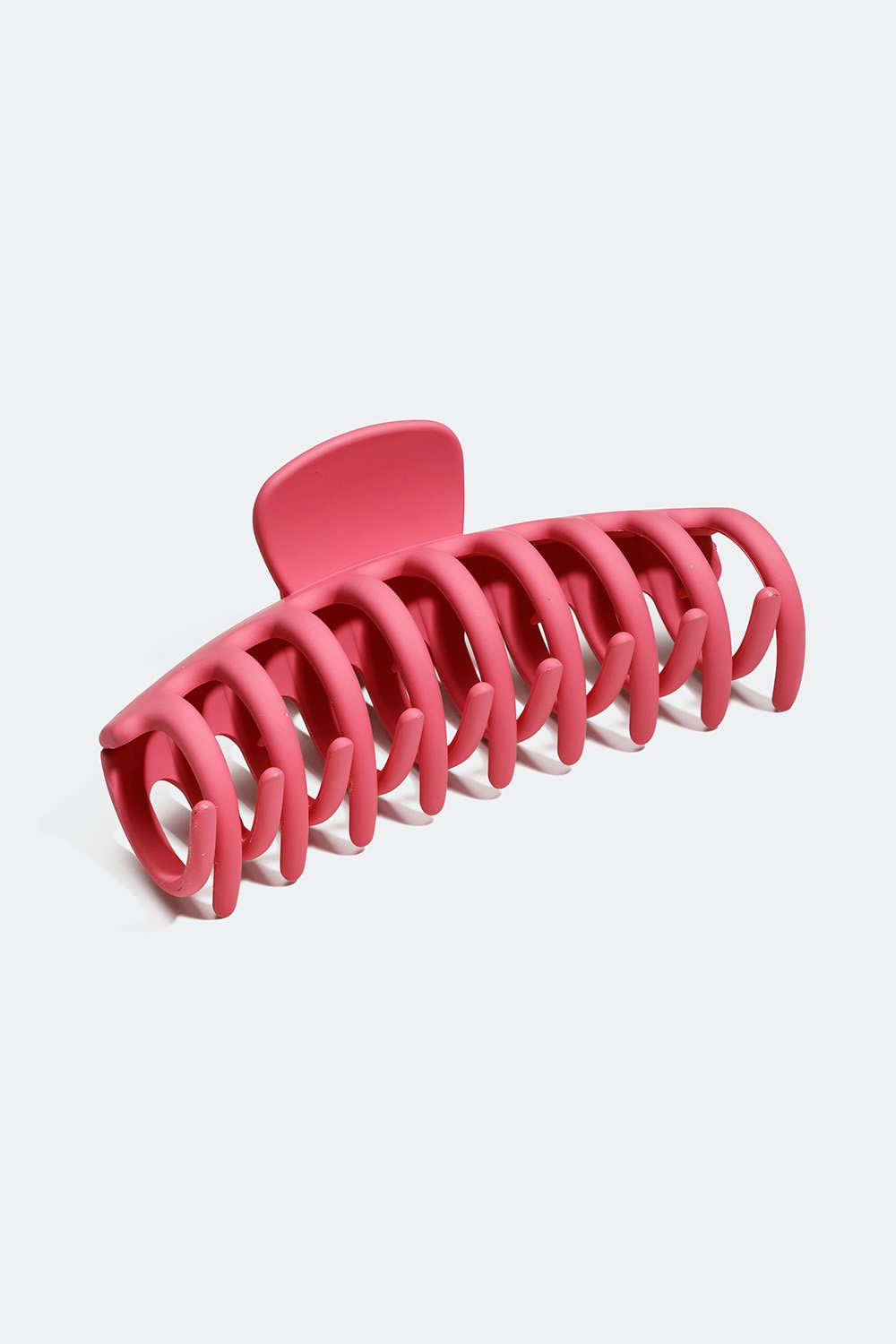 Vaaleanpunainen hiusklipsi, jossa on pitkänomainen design ryhmässä Hiustuotteet / Hiuspinnit ja -klipsit / Hiusklipsit @ Glitter (331000955000)
