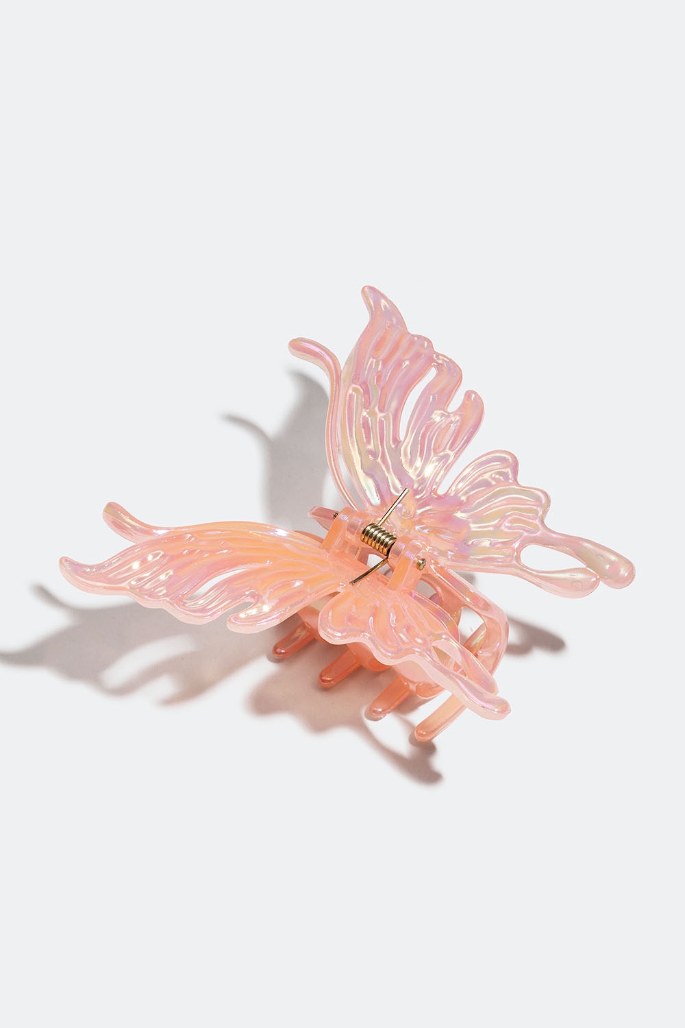Pinkki hiusklipsi, jossa suuri perhonen ryhmässä Hiustuotteet / Hiuspinnit ja -klipsit / Hiusklipsit @ Glitter (331001555100)