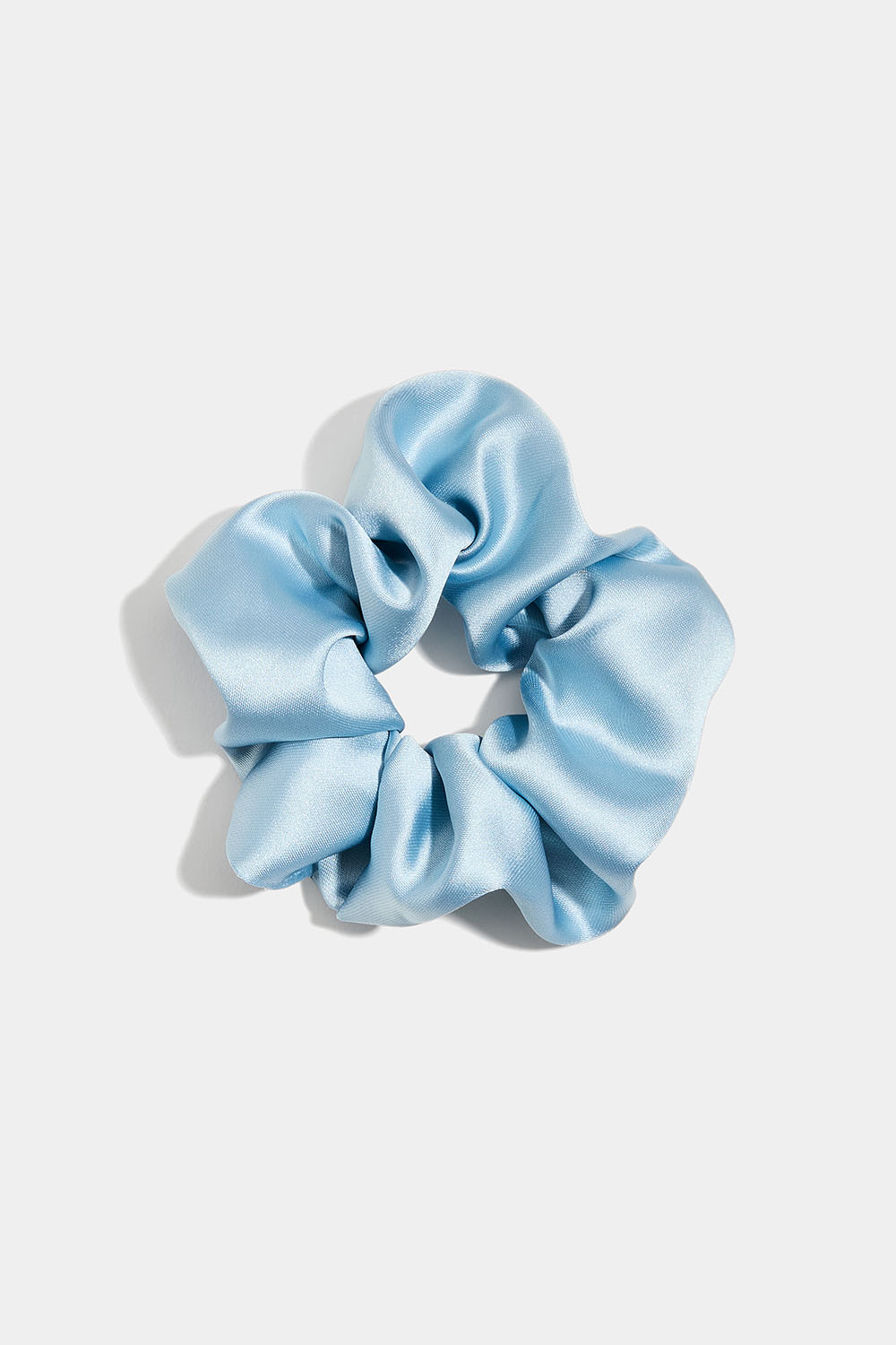 Kiiltävä hiusdonitsi, sininen ryhmässä Hiustuotteet / Scrunchie-hiusdonitsit @ Glitter (332000937100)