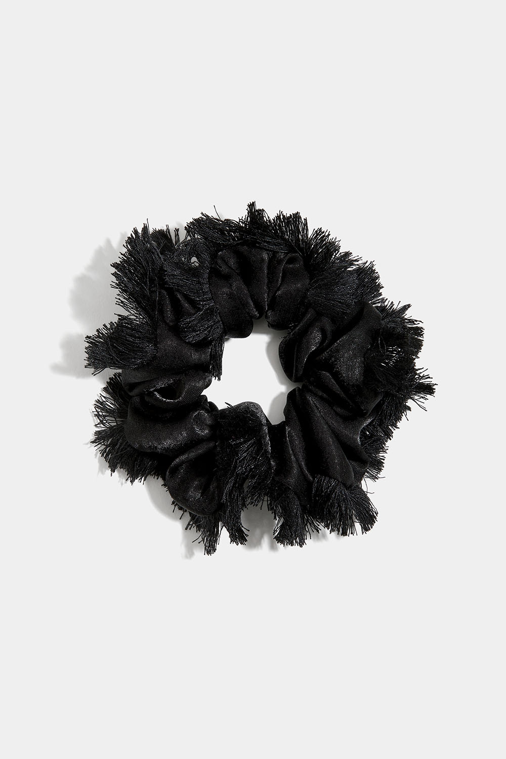 Hapsutettu hiusdonitsi, musta ryhmässä Hiustuotteet / Scrunchie-hiusdonitsit @ Glitter (332001349000)