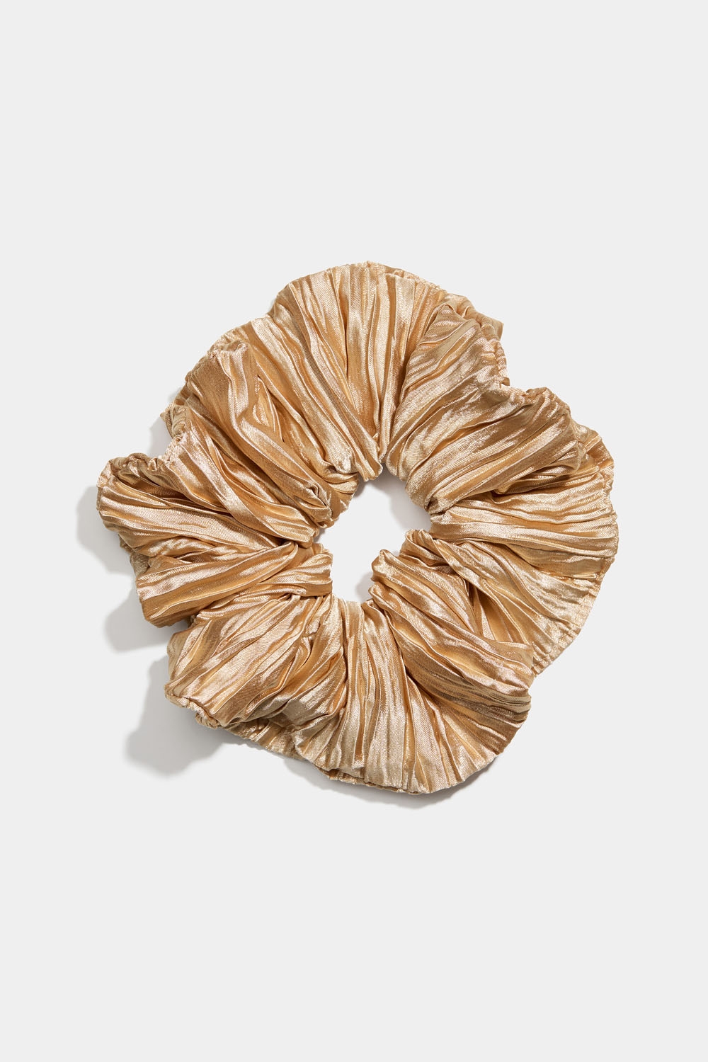 Pliseerattu beige hiusdonitsi ryhmässä Store week / @ Glitter (332001468300)